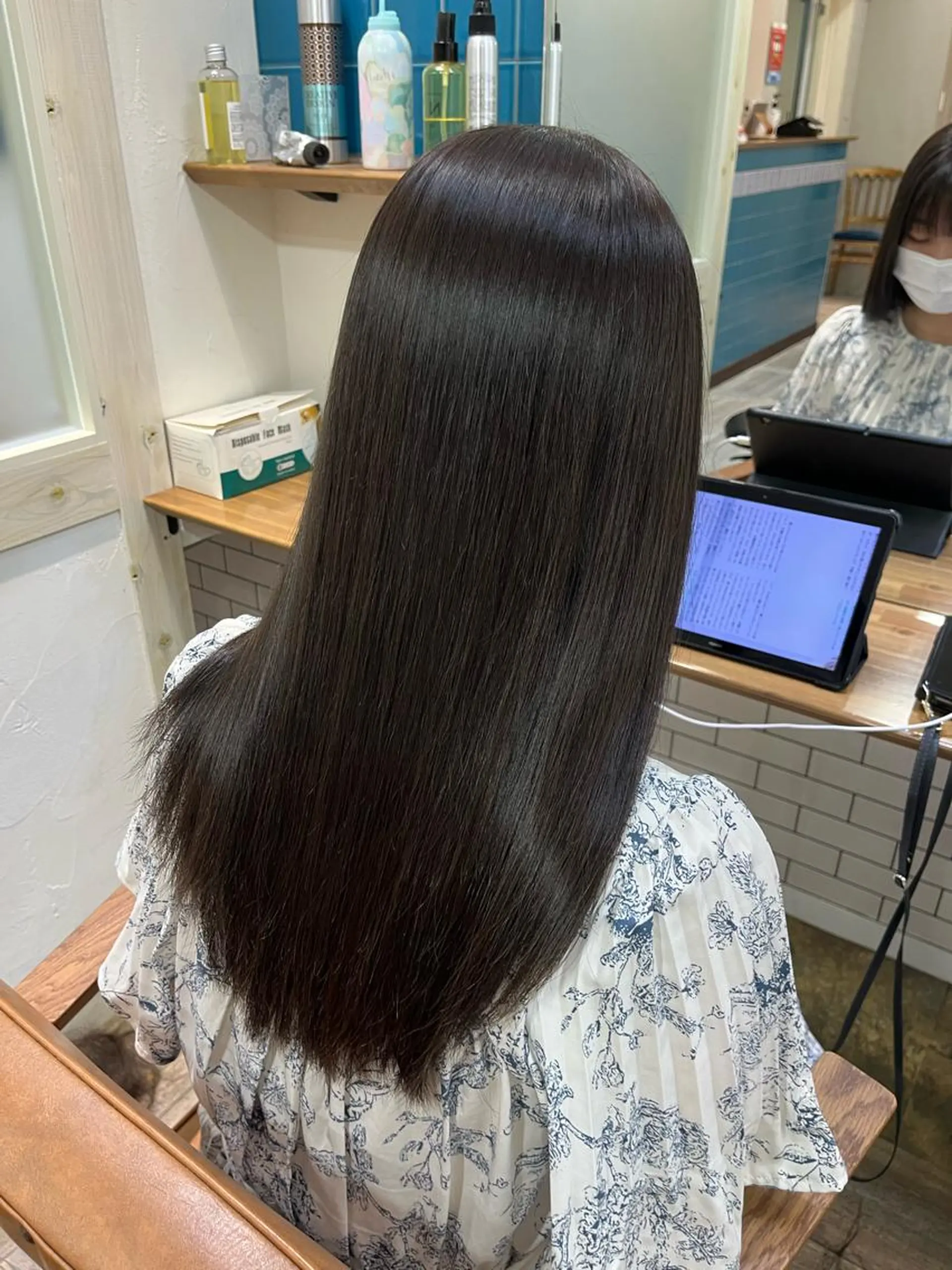 ロング 上野御徒町　ヘッドスパ&髪質改善専門店　relaspa所属・上野ヘッドスパ& 髪質改善　大出のヘアスタイル