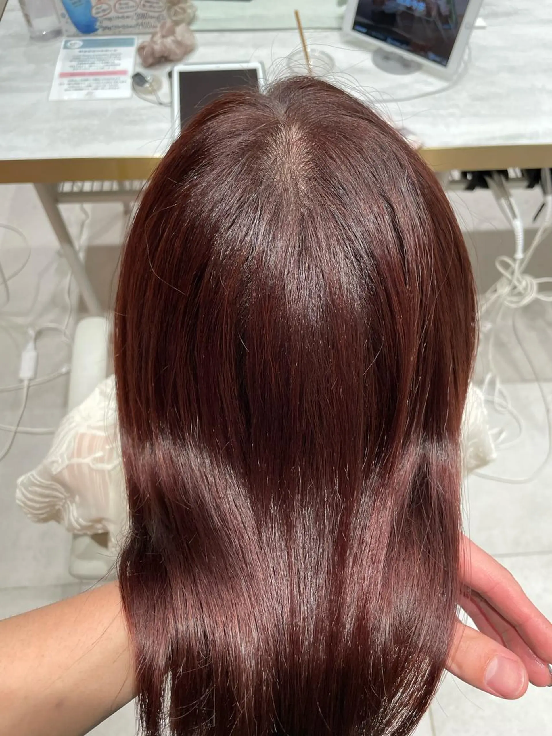 カラー ヘアカラー トリートメント 顔周り/透明感カラー /韓国ヘア/TAKUのヘアスタイル