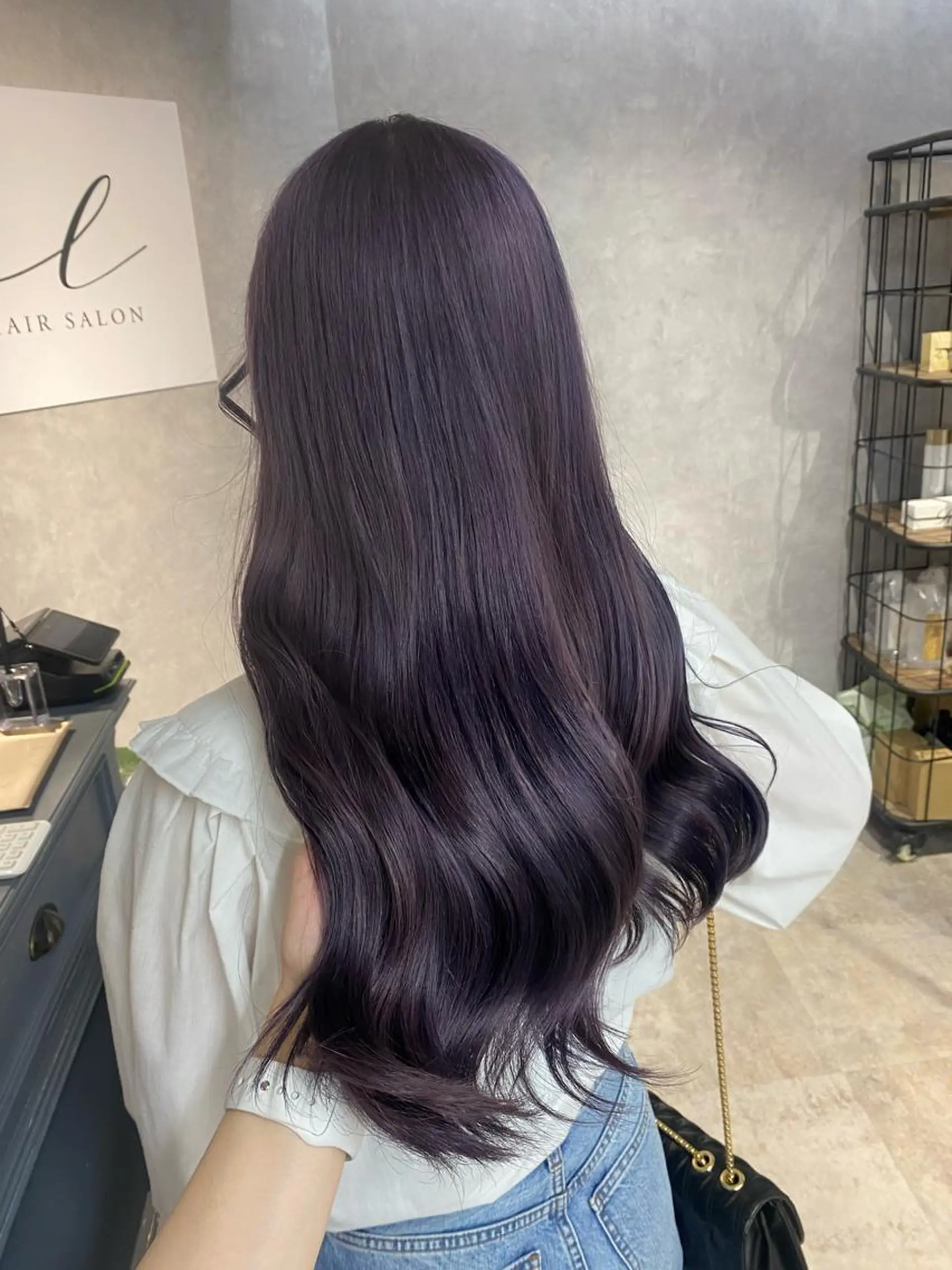 ロング カラー ヘアアレンジ 韓国風モテヘア 🇰🇷aki♡のヘアスタイル