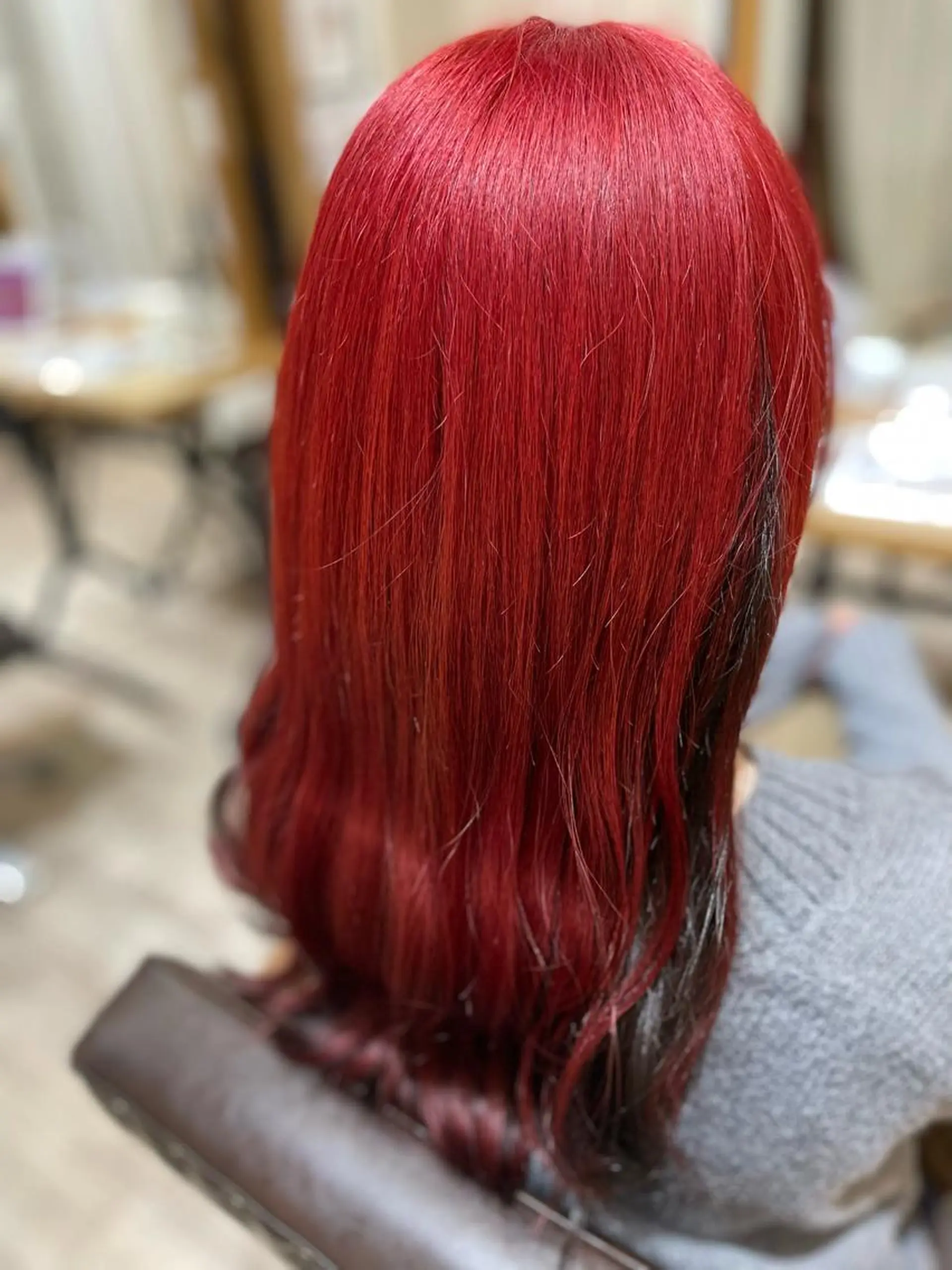 セミロング hair make powder 薮本のヘアスタイル