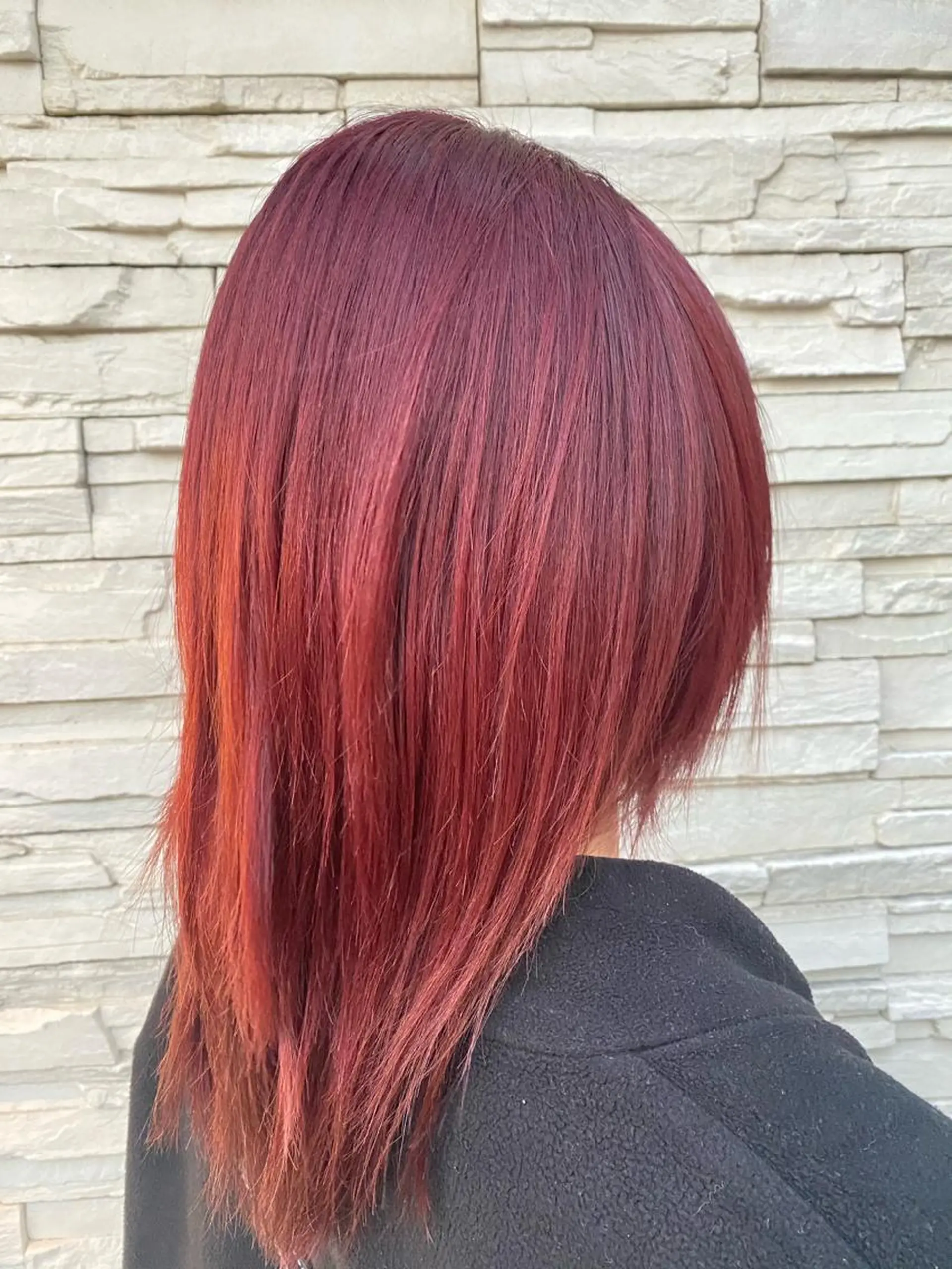 ミディアム ヘアカラー 😺ヒアリング 重視😺小川のヘアスタイル