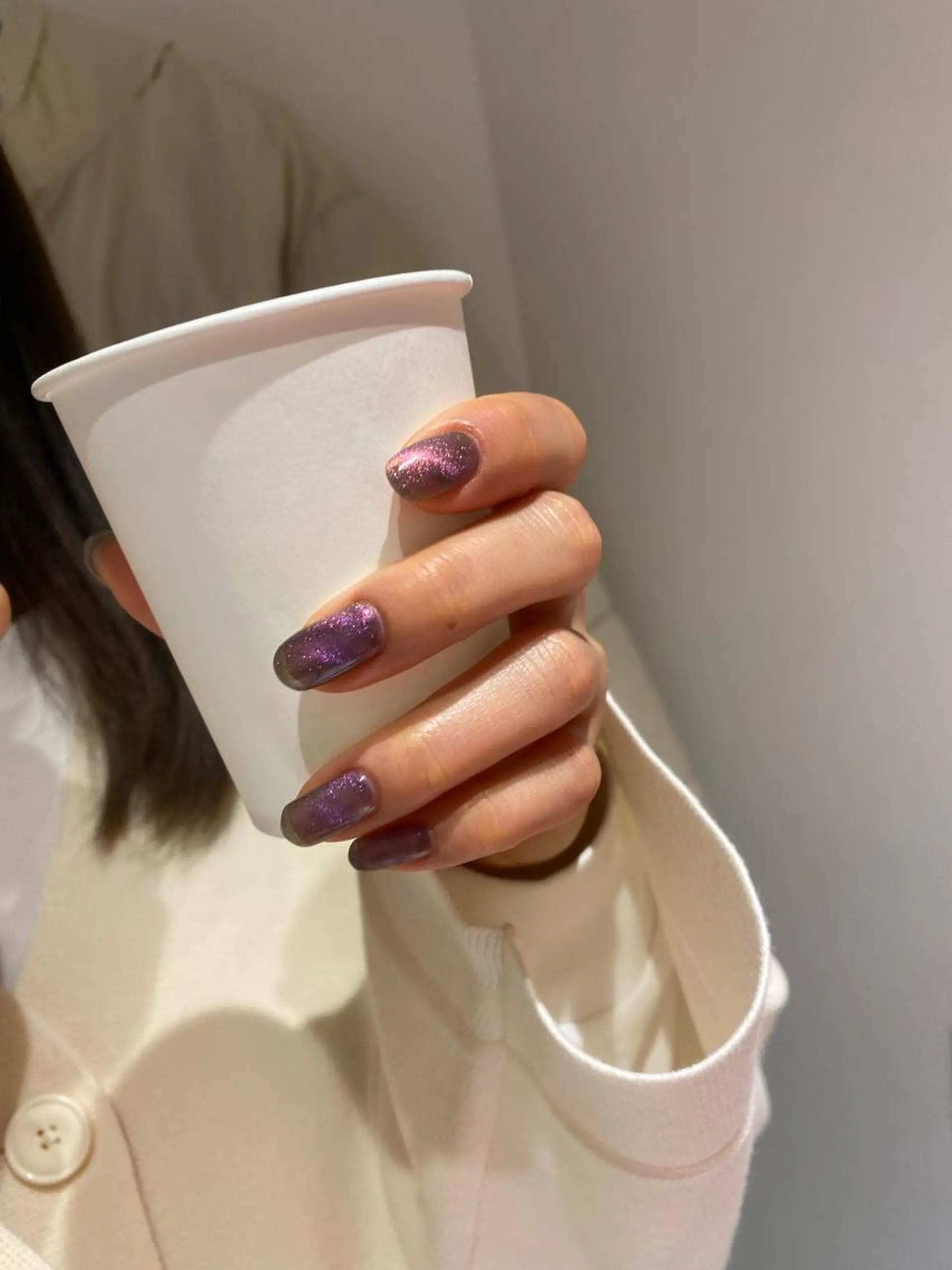ネイル キラキラネイル マグネットネイル ハンドネイル Ann. nail.tokyo所属・Ann nailのネイルデザイン