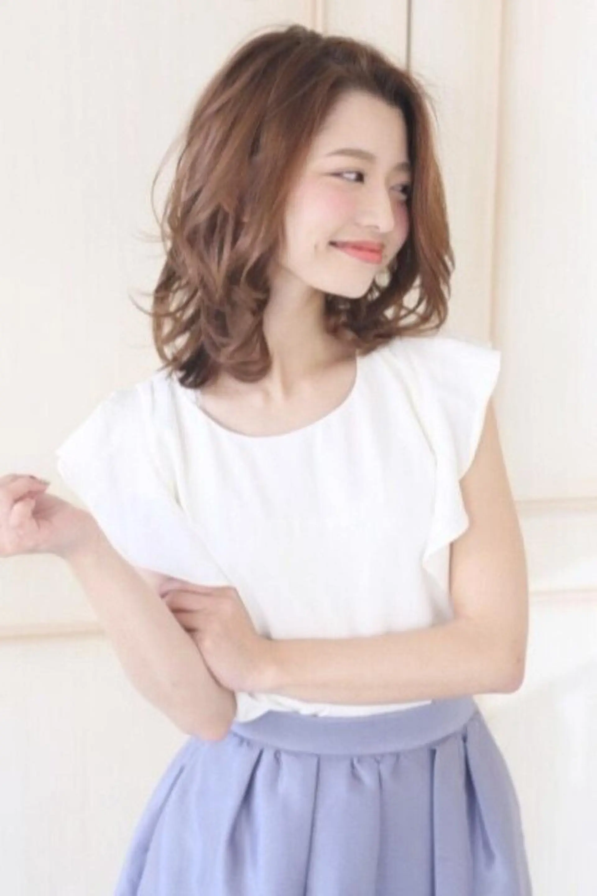 セミロング カラー charme【 シャルム 】所属・ボブ/レイヤー/ nanamiのヘアスタイル