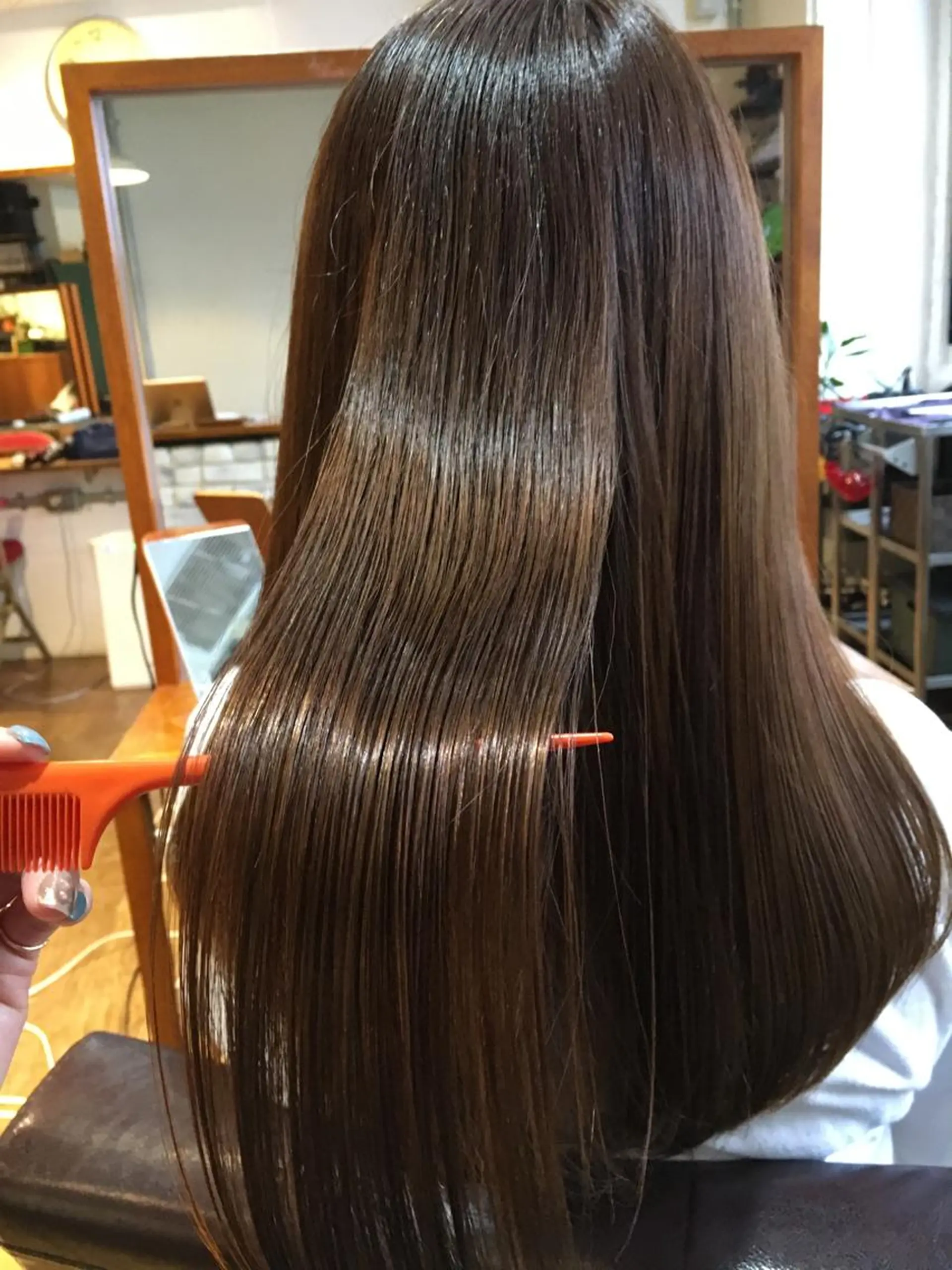 ロング トリートメント 酸熱トリートメント 牛山 静香のマツエク・マツパデザイン