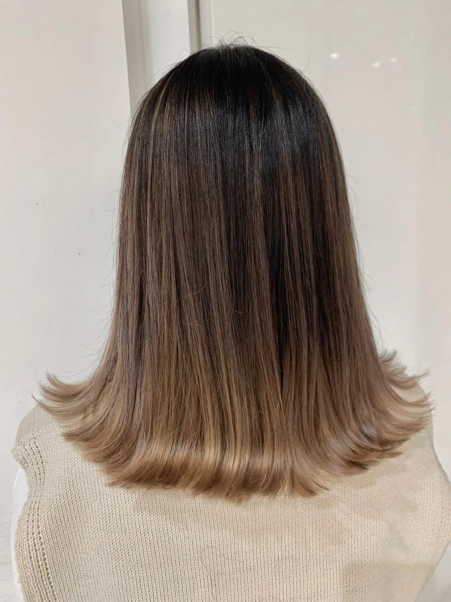 ミディアム カラー ヘアアレンジ 【公式】amble luxe池袋東口🩷のヘアスタイル