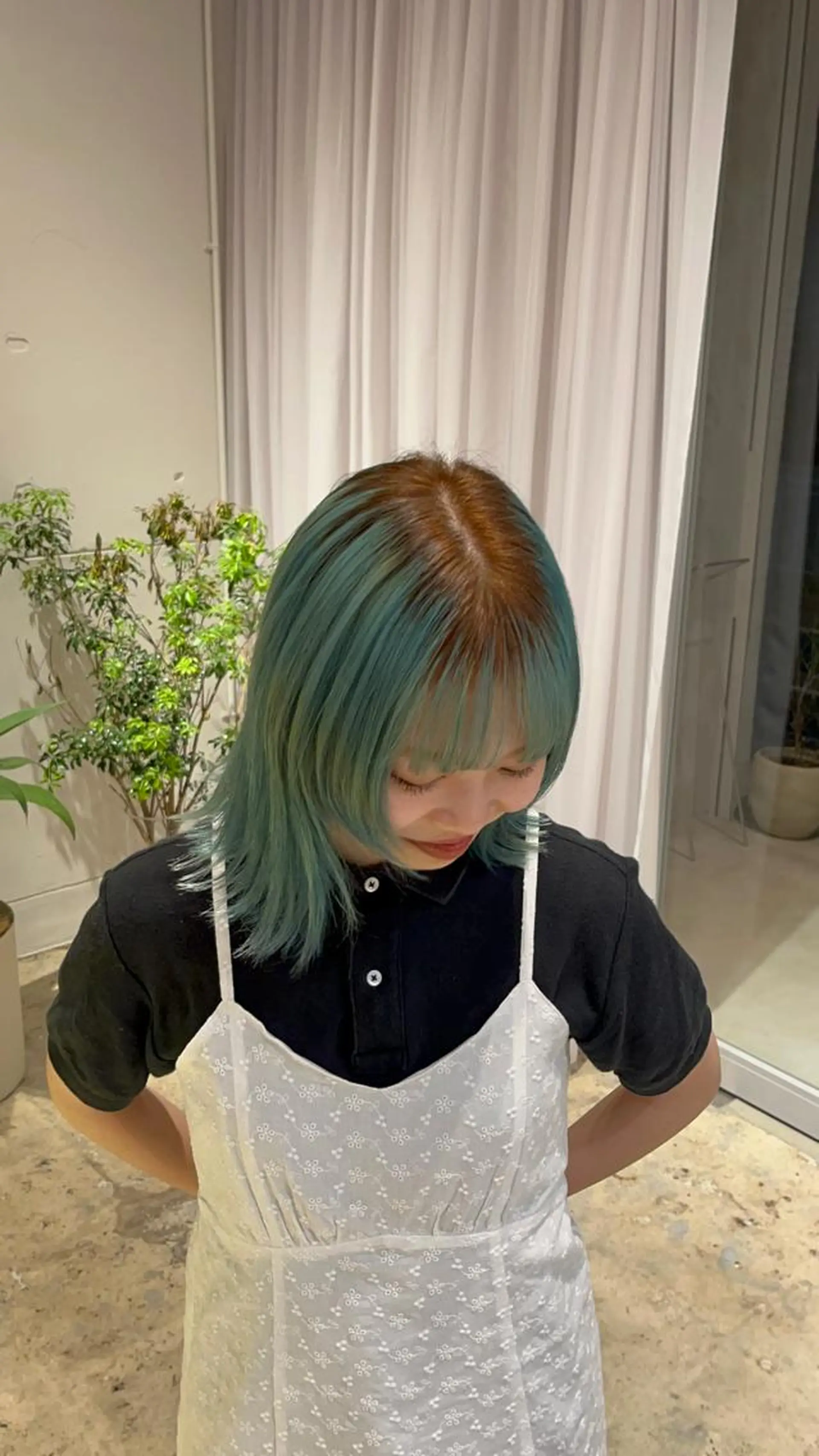 セミロング カット ヘアカラー トリートメント HairResortLaguna所属・ムラカミリム/cut /似合わせcolorのヘアスタイル