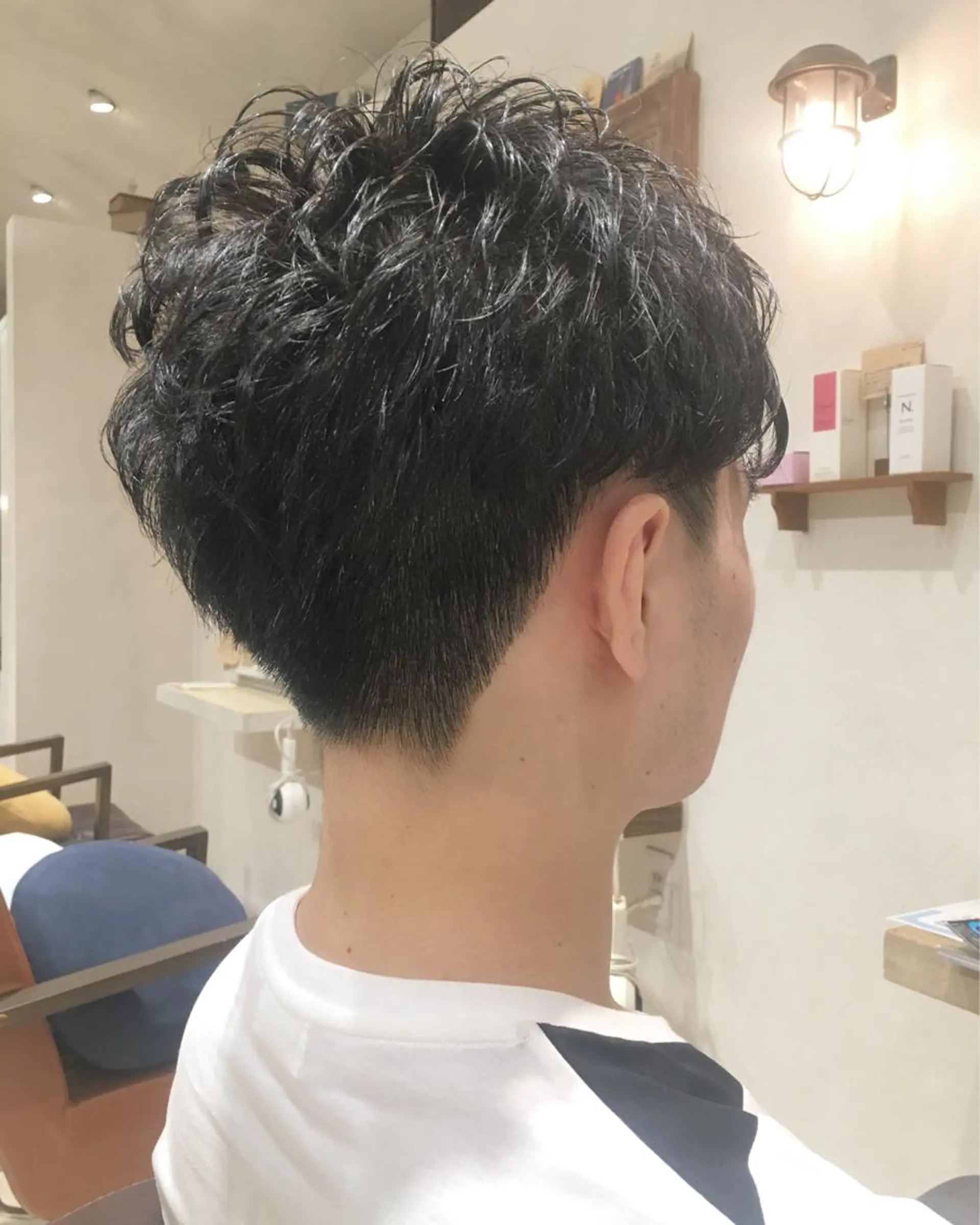 ショート パーマ メンズ nakahara madokaのヘアスタイル