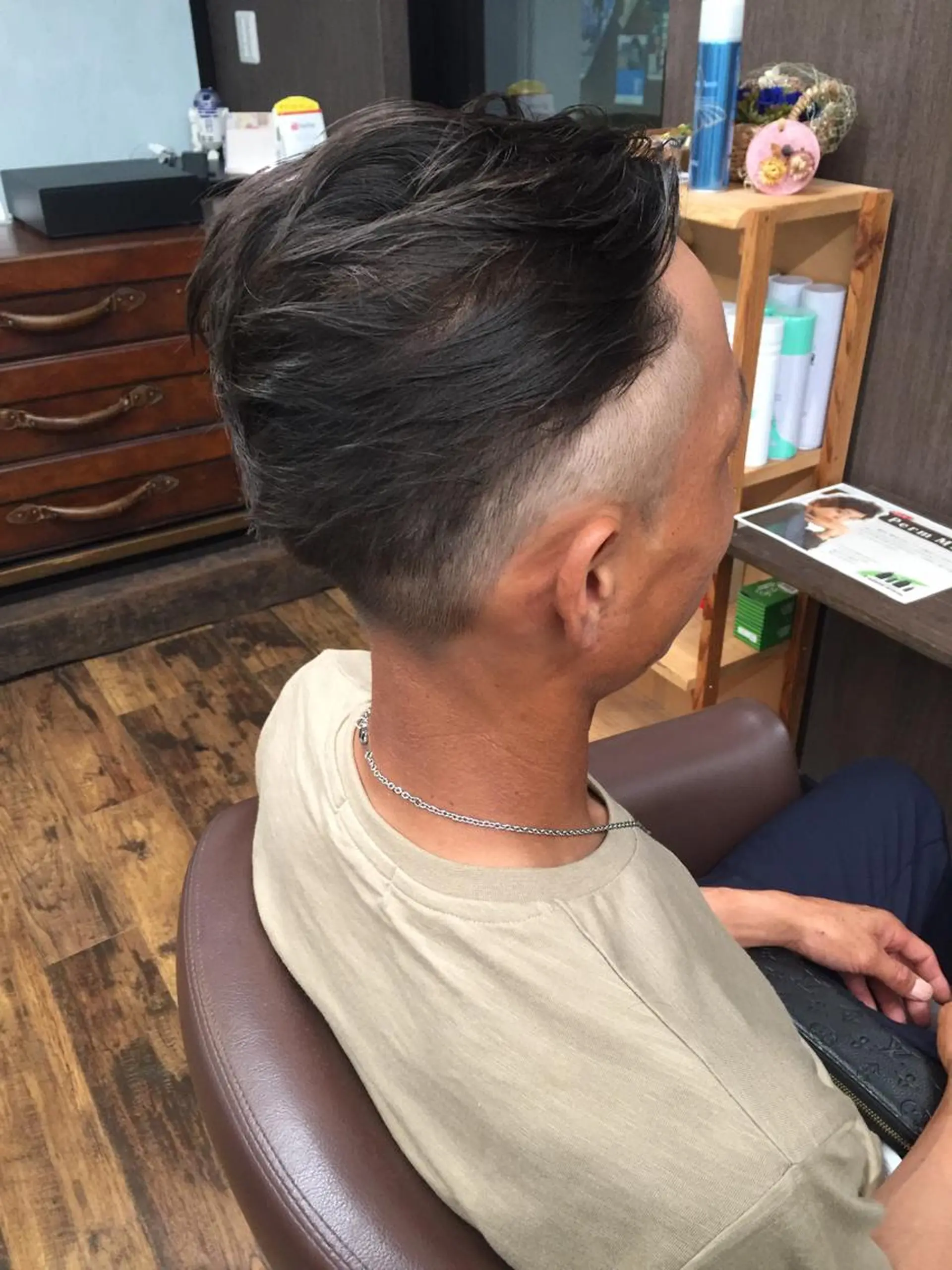 メンズ フェードカット カット 香川 裕基のヘアスタイル