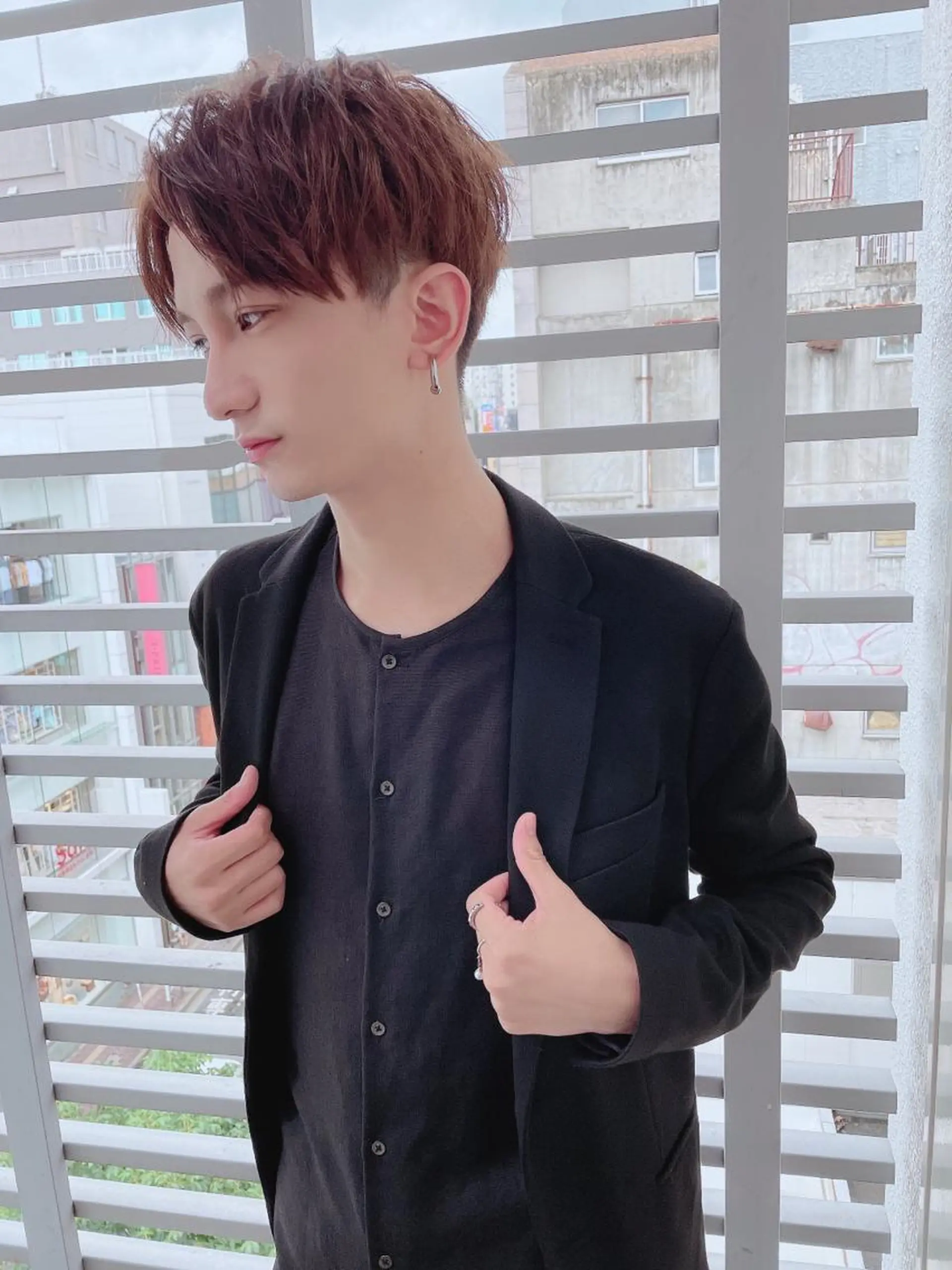 ショート カラー ヘアアレンジ メンズ メンズZina代表 田端 麗治のヘアスタイル