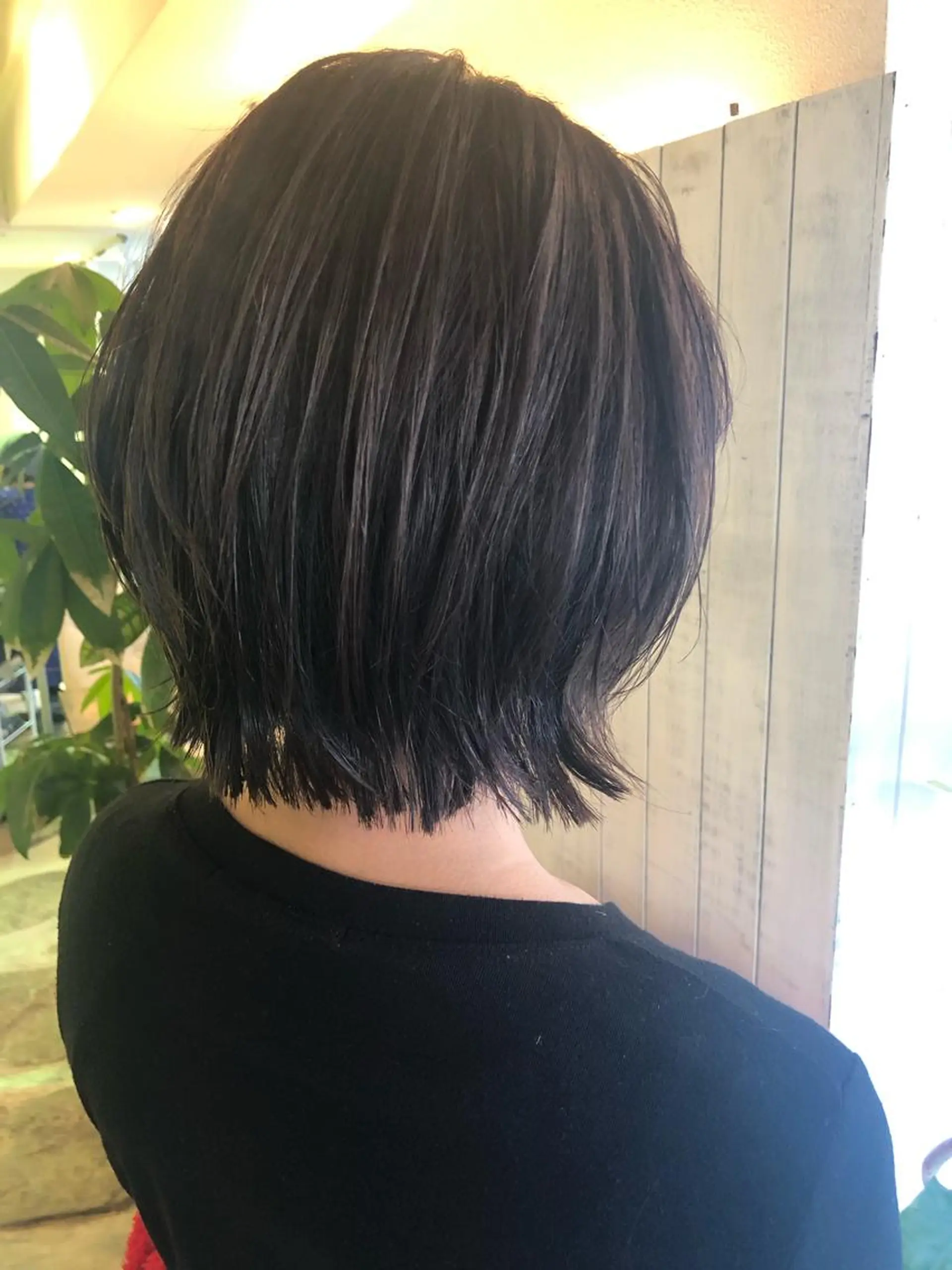 ショート カラー ショートボブ 透明感カラー イルミナカラー ボブ ショートヘア SANC hair salonのヘアスタイル