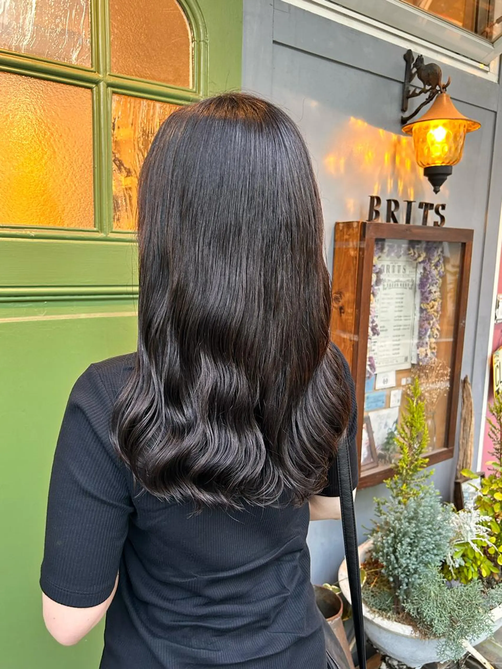 ロング パーマ カット パーマ ヘッドスパ 清水千優/パーマ/透 明感カラー/メンズのヘアスタイル