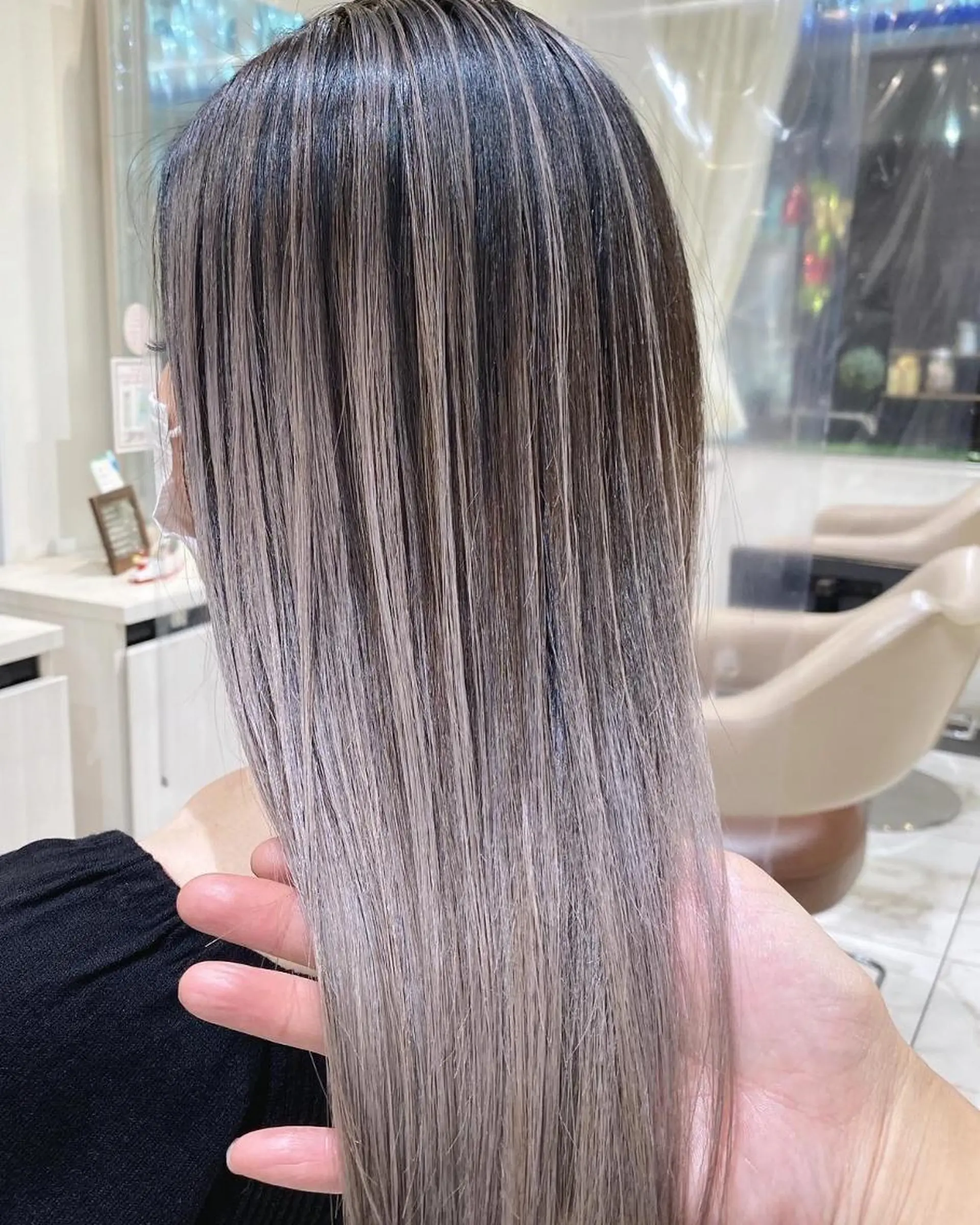 ロング カラー 髪質改善 ヘアカラー トリートメント 高橋凜/髪質改善/ 縮毛矯正/カラーのヘアスタイル