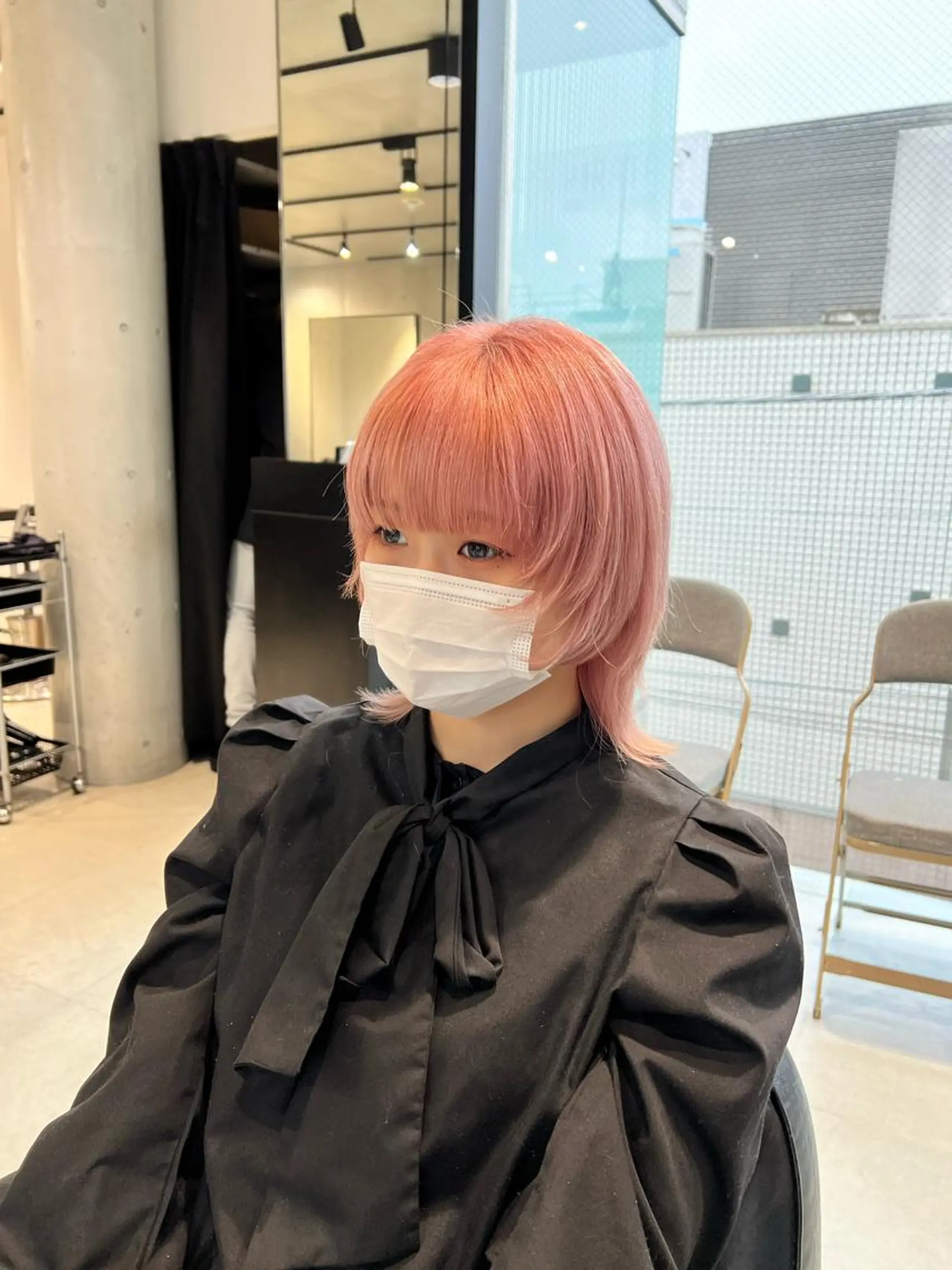 ミディアム カラー カット ヘアカラー トリートメント レイヤー/透明感 カラー🌿KANTAのヘアスタイル