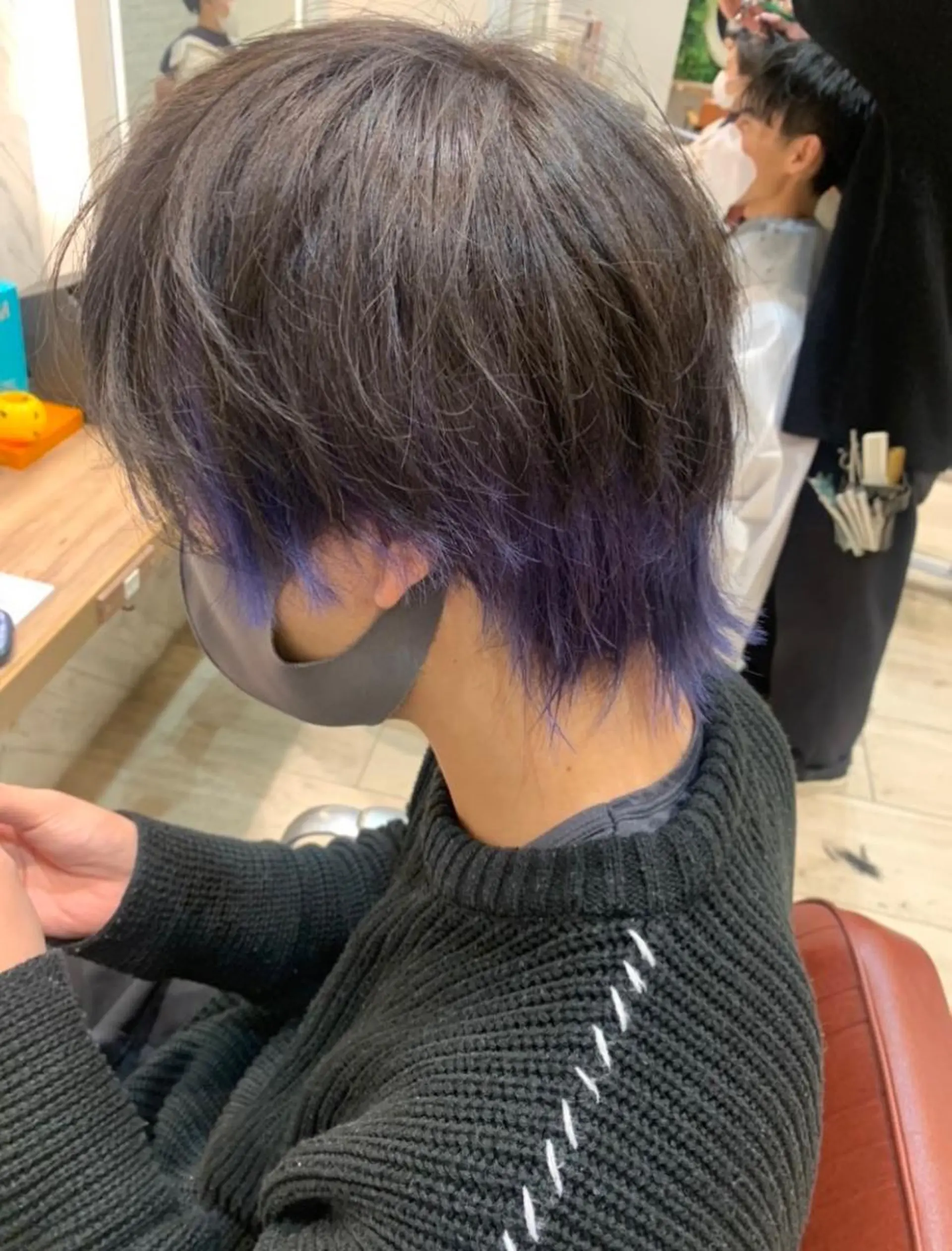 ショート カラー メンズ 🎖️似合わせメンズ パーマ🎖️カネキのヘアスタイル