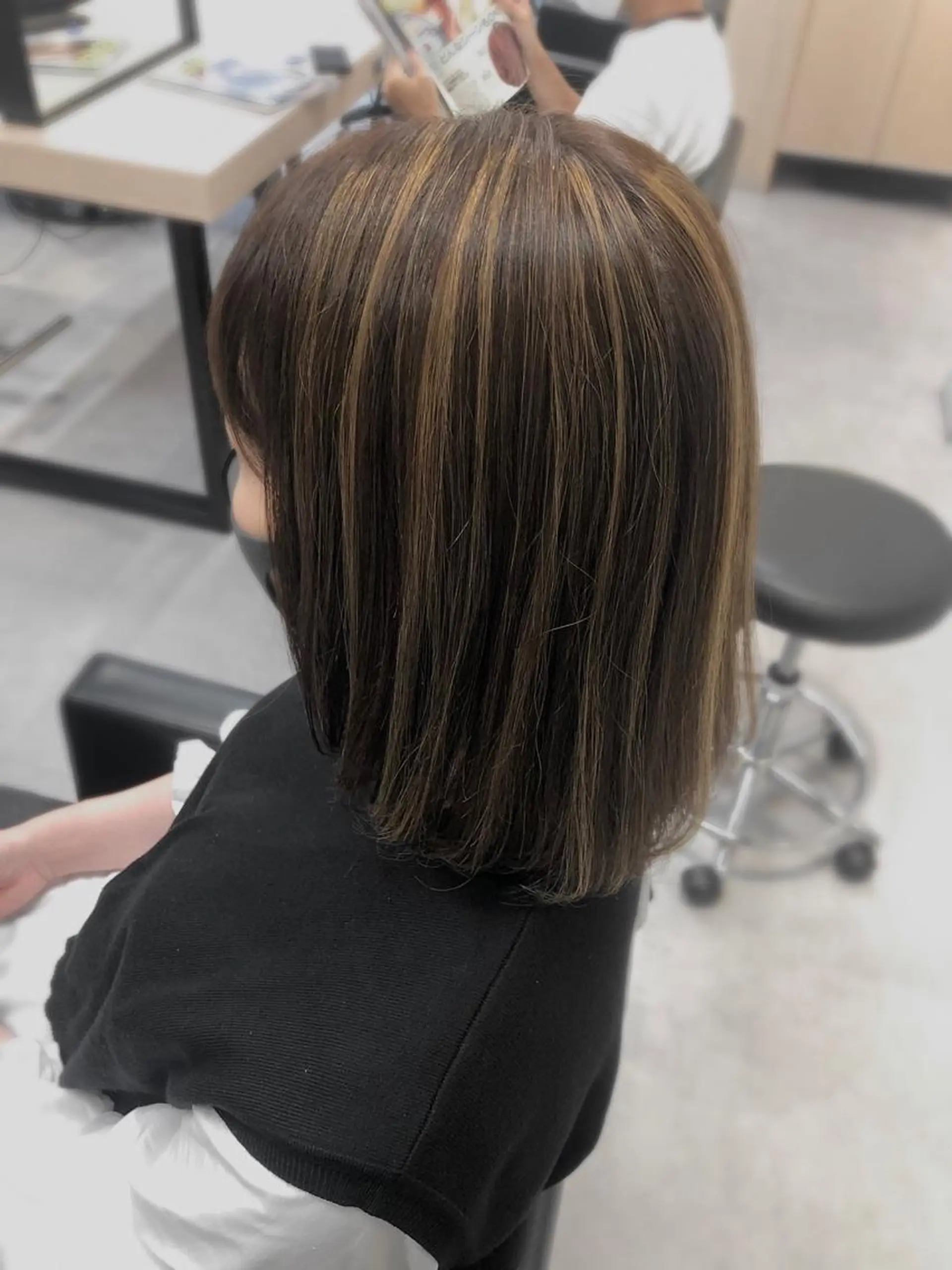 ミディアム カラー 🪞個室サロン/韓国 艶髪/keito🪞のヘアスタイル