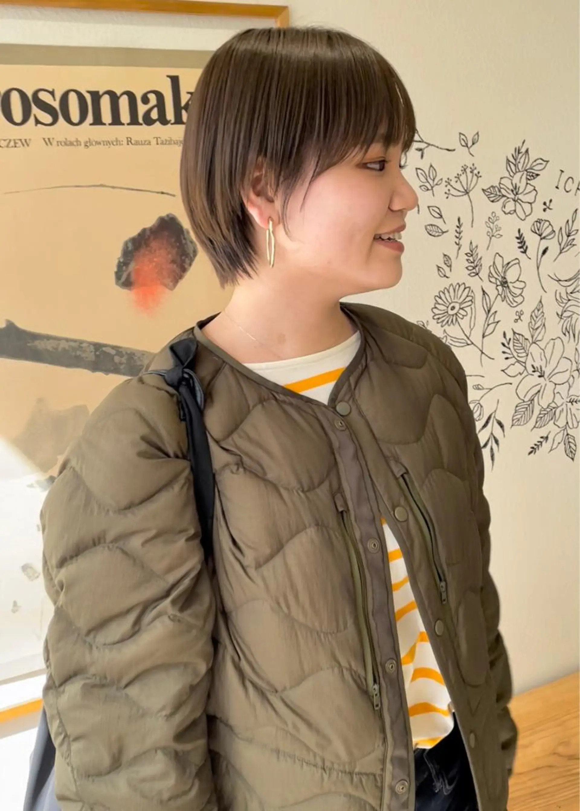 ショート カラー ヒナゴ トヨカズのヘアスタイル