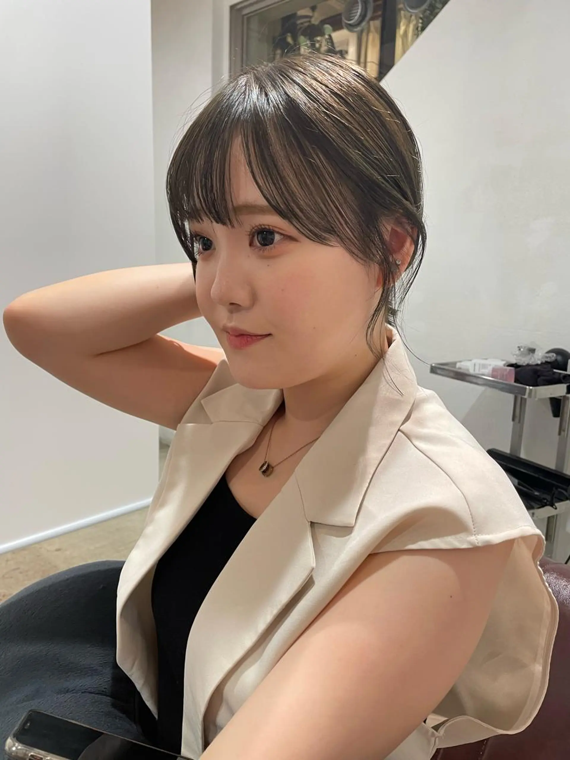 ミディアム カラー まつ毛パーマ🐏 NANAMIのマツエク・マツパデザイン