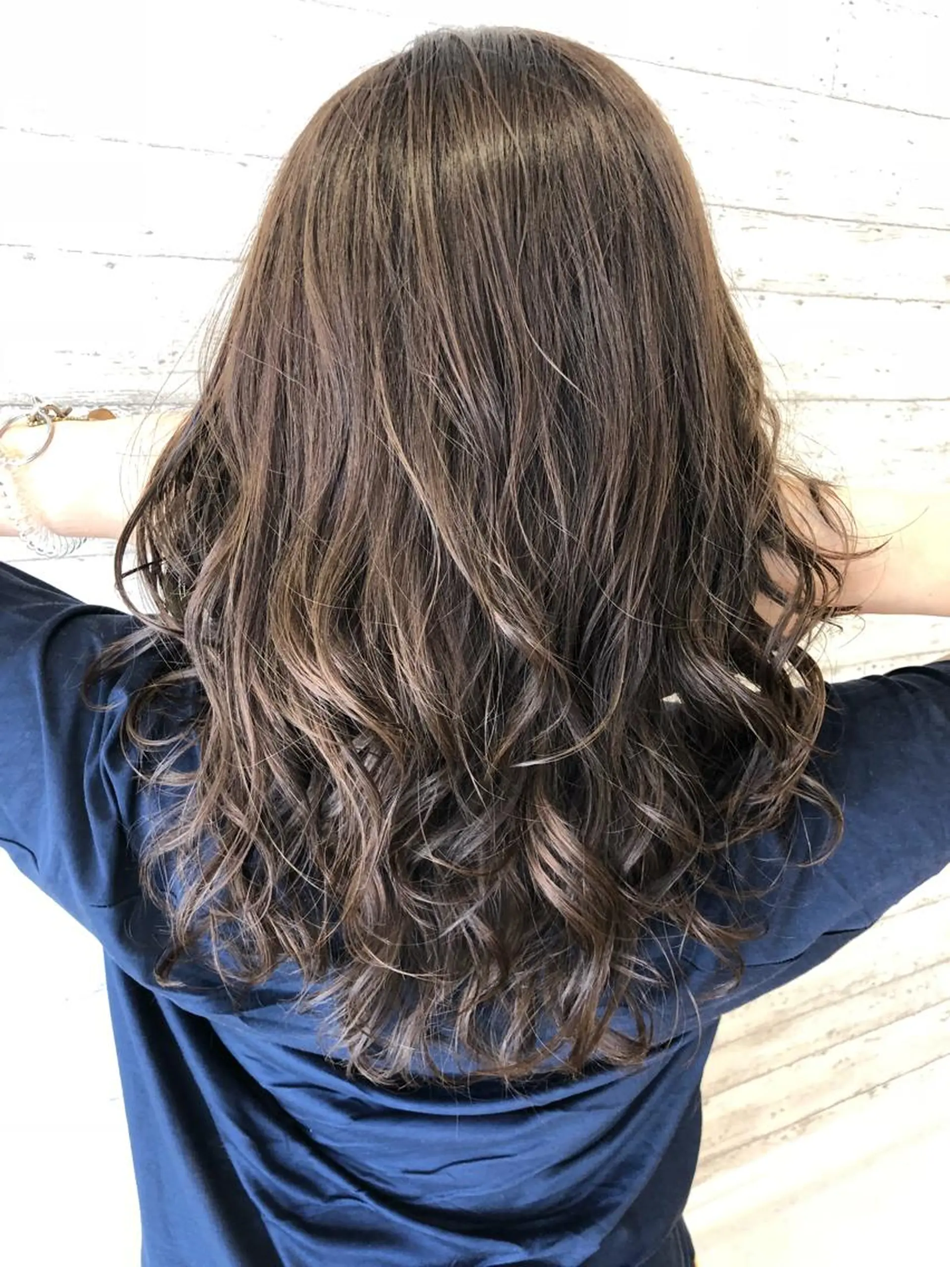 ロング カラー ヘアカラー トリートメント ヘッドスパ 小顔カット/レイヤー 【WiLL】加藤のヘアスタイル