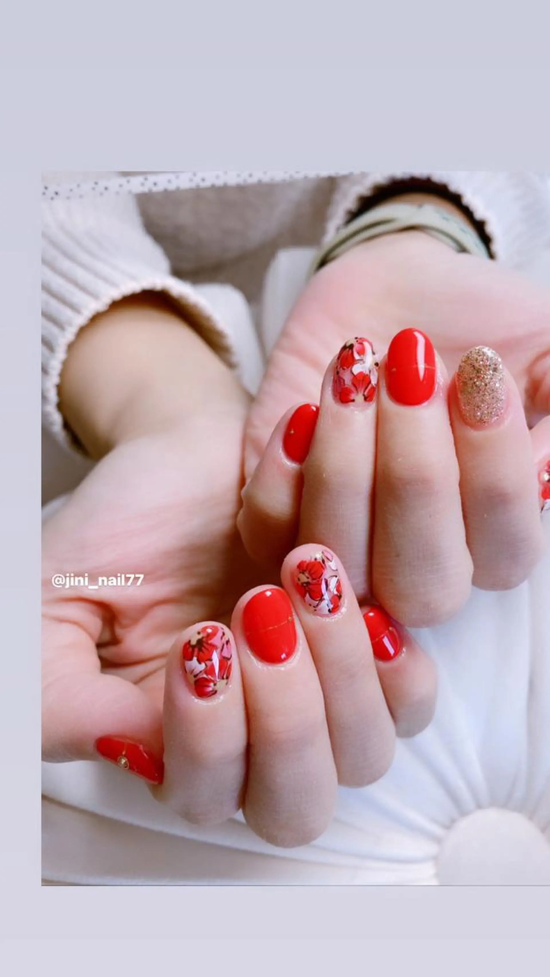 ネイル ハンドネイル JINI NAIL所属・ジニ ネイルのネイルデザイン