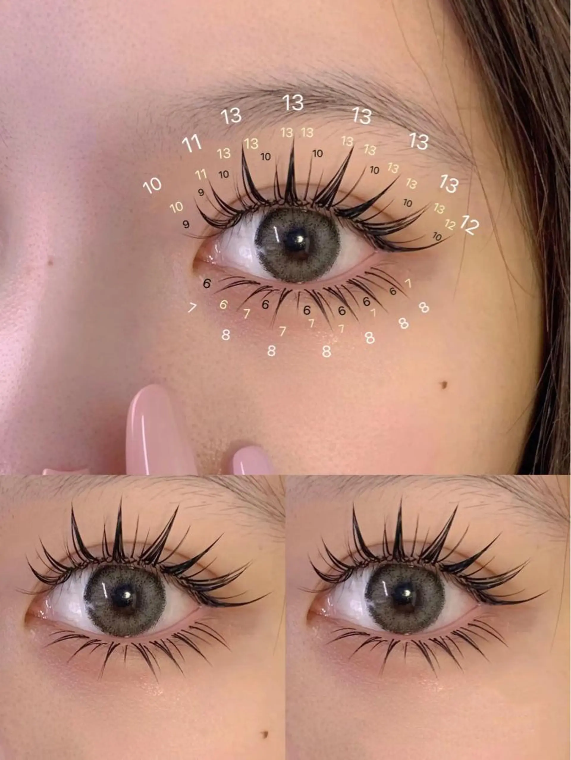 マツエク・マツパ Eyelash foisalonのマツエク・マツパデザイン