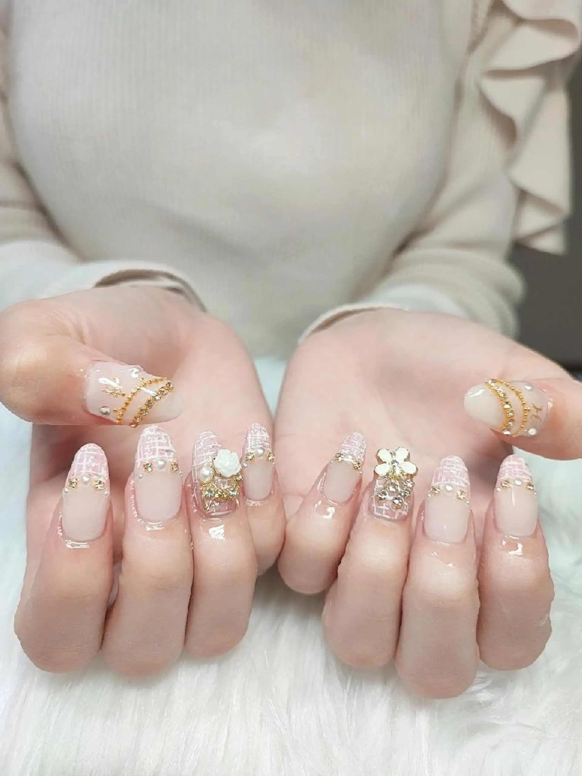 ネイル ハンドネイル 森 ネイルサロンのネイルデザイン