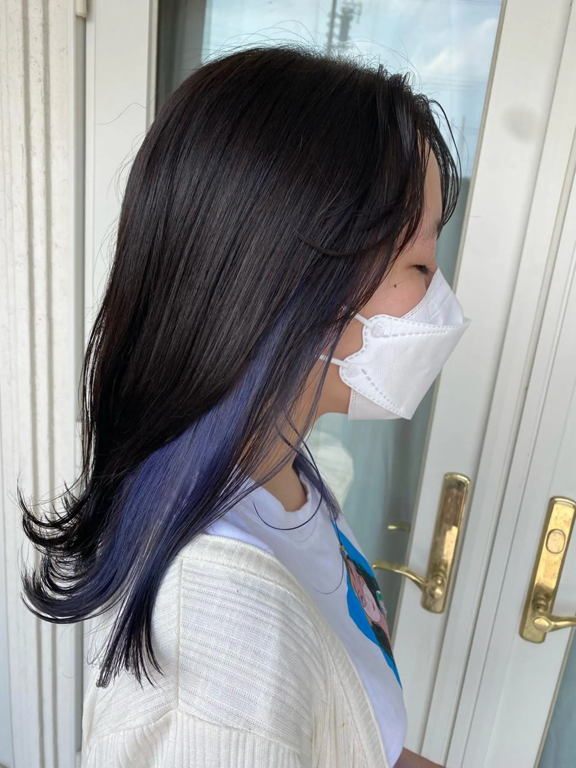 ロング カラー 🫧赤み消しカラー nanami🫧のヘアスタイル