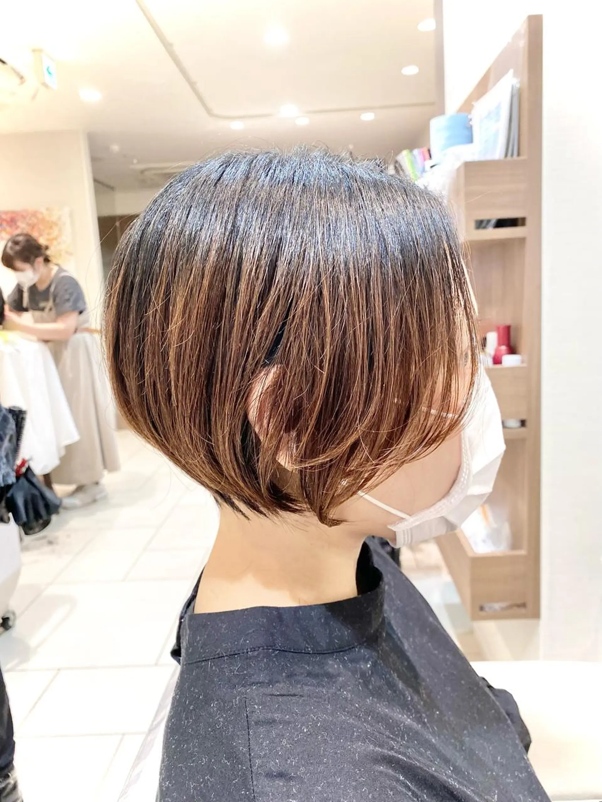 ショート 横山 直輝のヘアスタイル