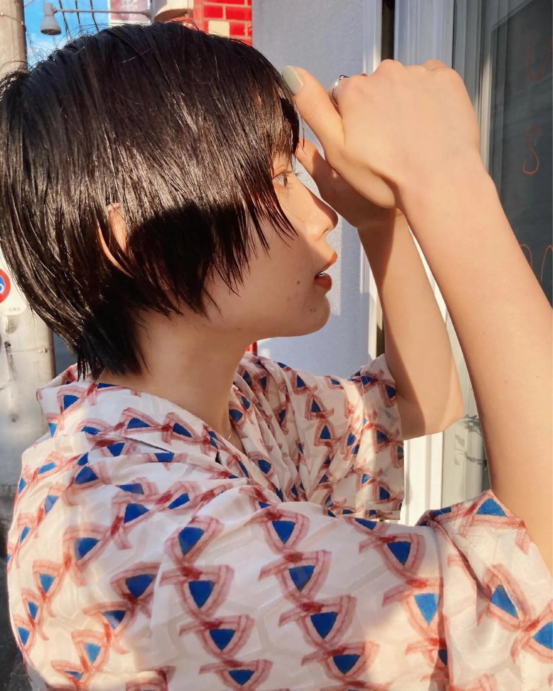 ショート ベリーショート ショートヘア 金田 夏野のヘアスタイル