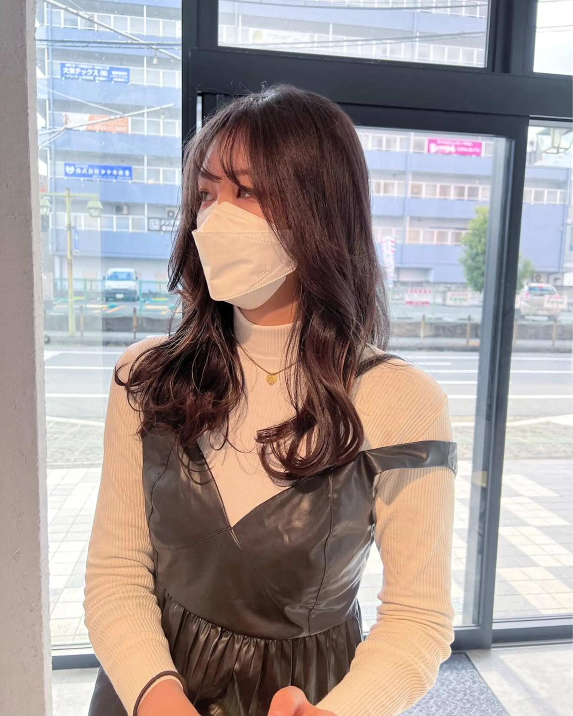 ロング 韓国風ヘア カット トリートメント mai 🌷のヘアスタイル