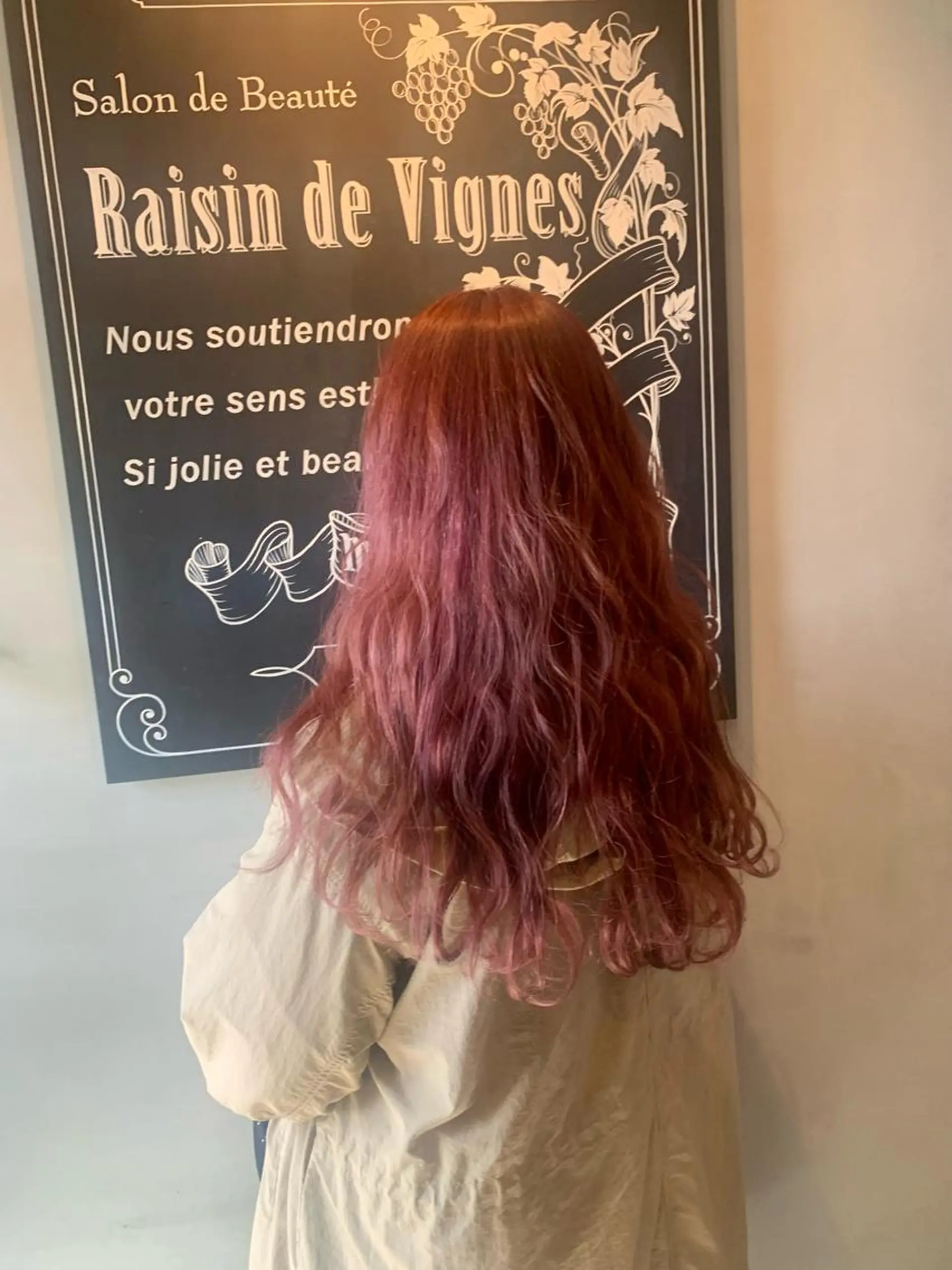 ロング カット ヘアカラー トリートメント GRAPE VINES辻堂店所属・Mitsu Naoのヘアスタイル