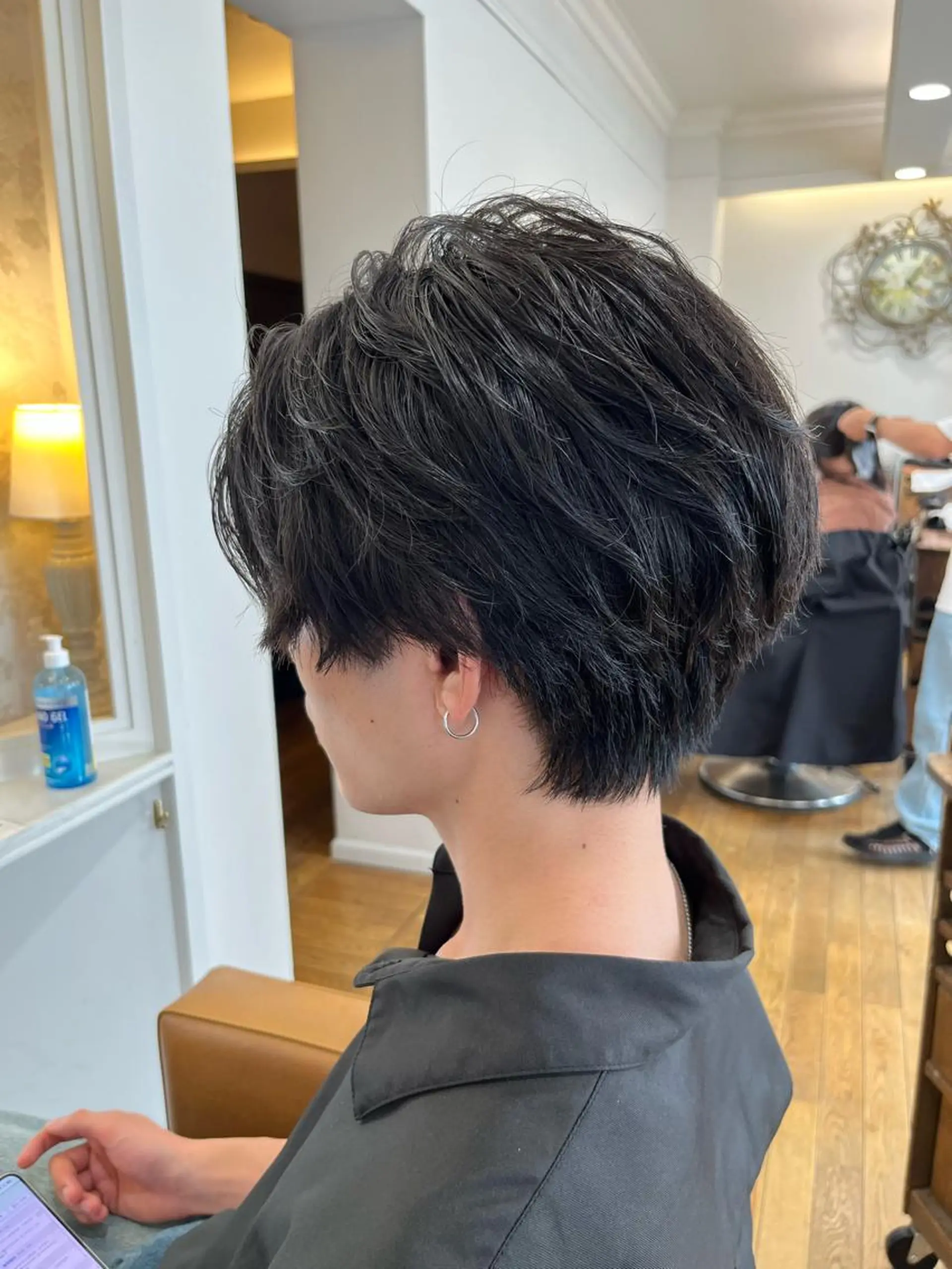 メンズ センターパート 🇨🇦海外美容師 FUMA🇨🇦のヘアスタイル