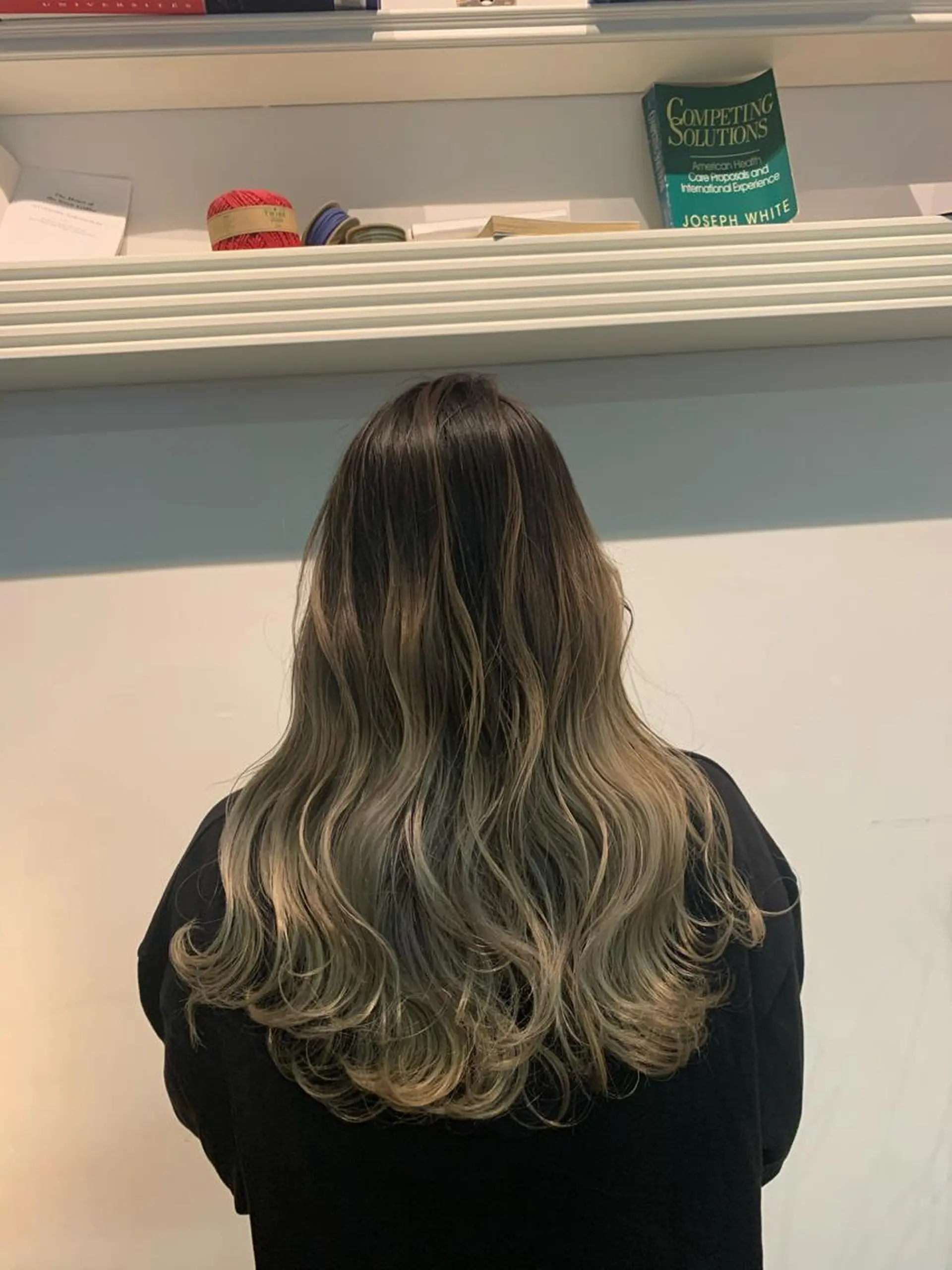 ロング ヘアカラー トリートメント ヘッドスパ ヘアセット 大宮/山口 竣也のヘアスタイル