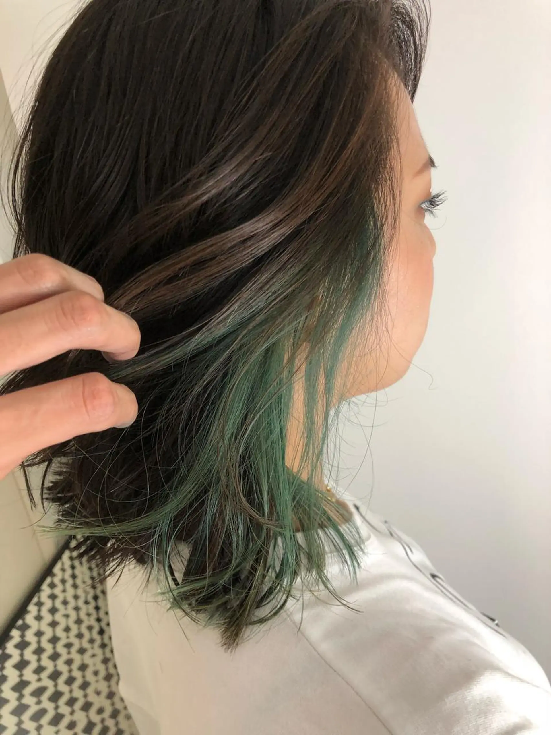 ミディアム カラー 原宿サロン代表 デザインカラー伊藤卓のヘアスタイル