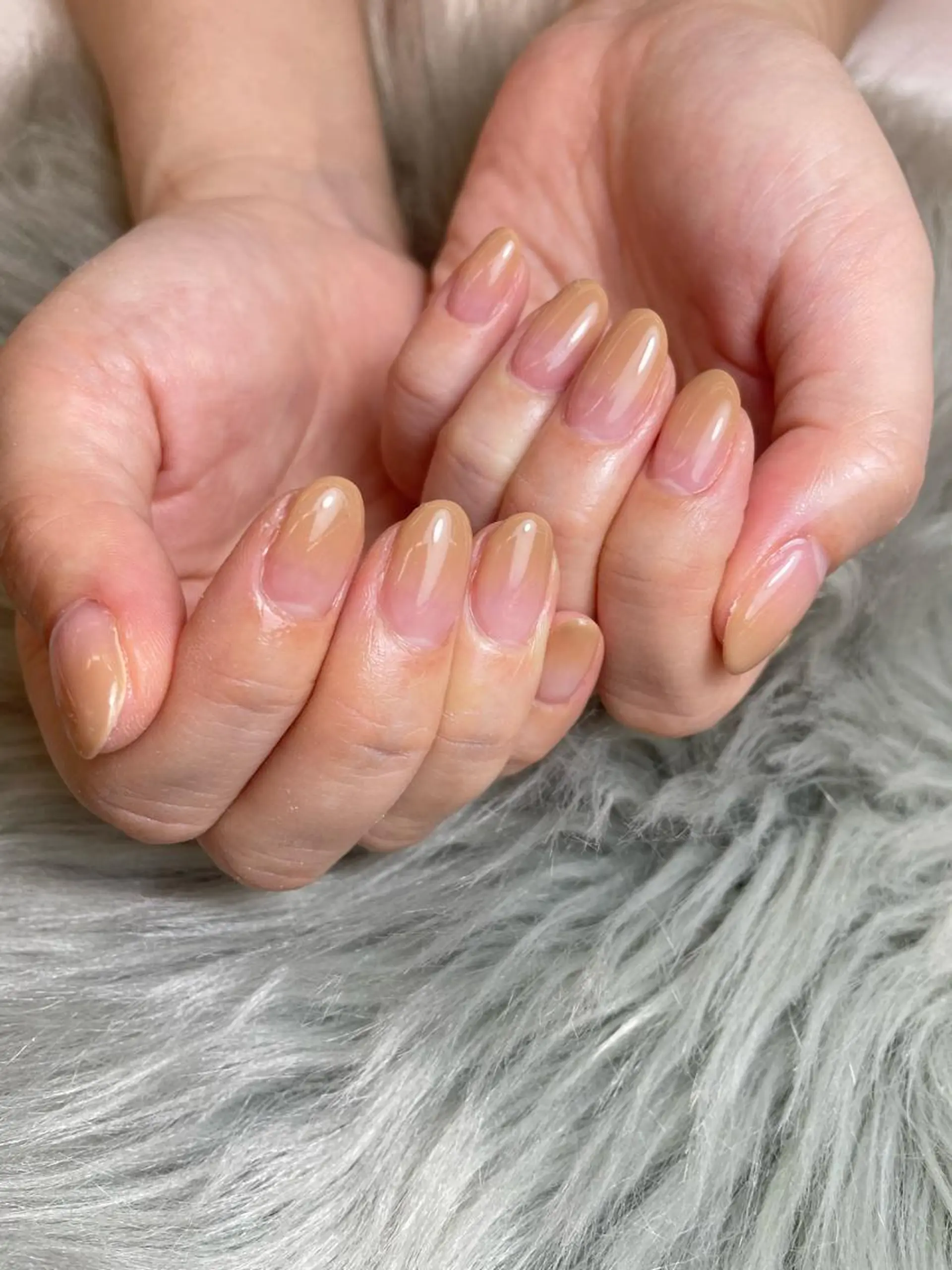 ネイル グラデーション ワンカラーネイル 西川 安美のネイルデザイン