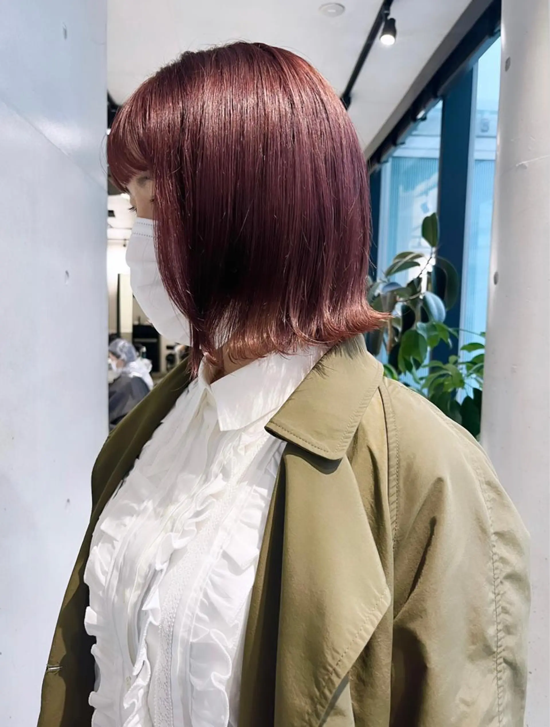 ロング カラー ヘアアレンジ カット ヘアカラー トリートメント ヘッドスパ 透明感/オリーブ/ グレージュ/YUKAのヘアスタイル