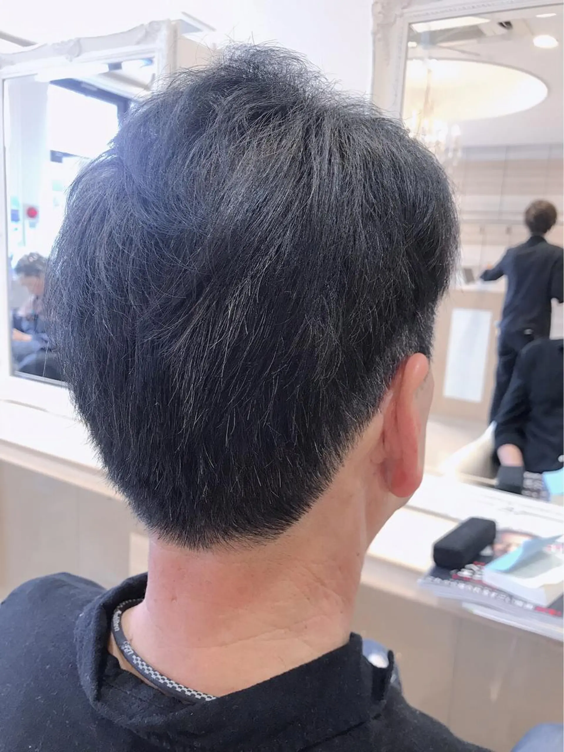 ショート メンズ 髪質改善/茅ヶ崎 マツモト リョウのヘアスタイル