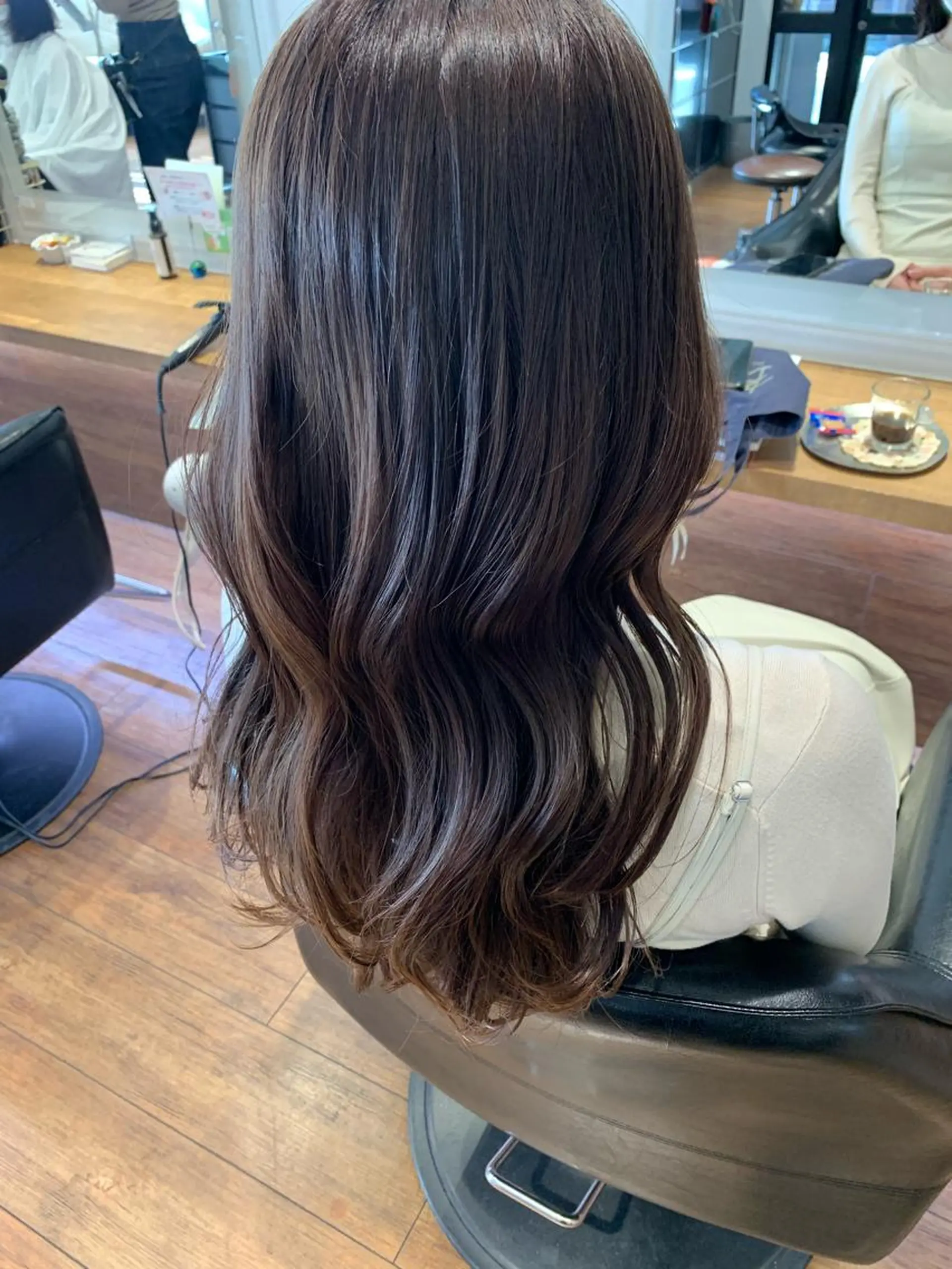 ロング コテ巻きパーマ/韓国 パーマ/佐野のヘアスタイル