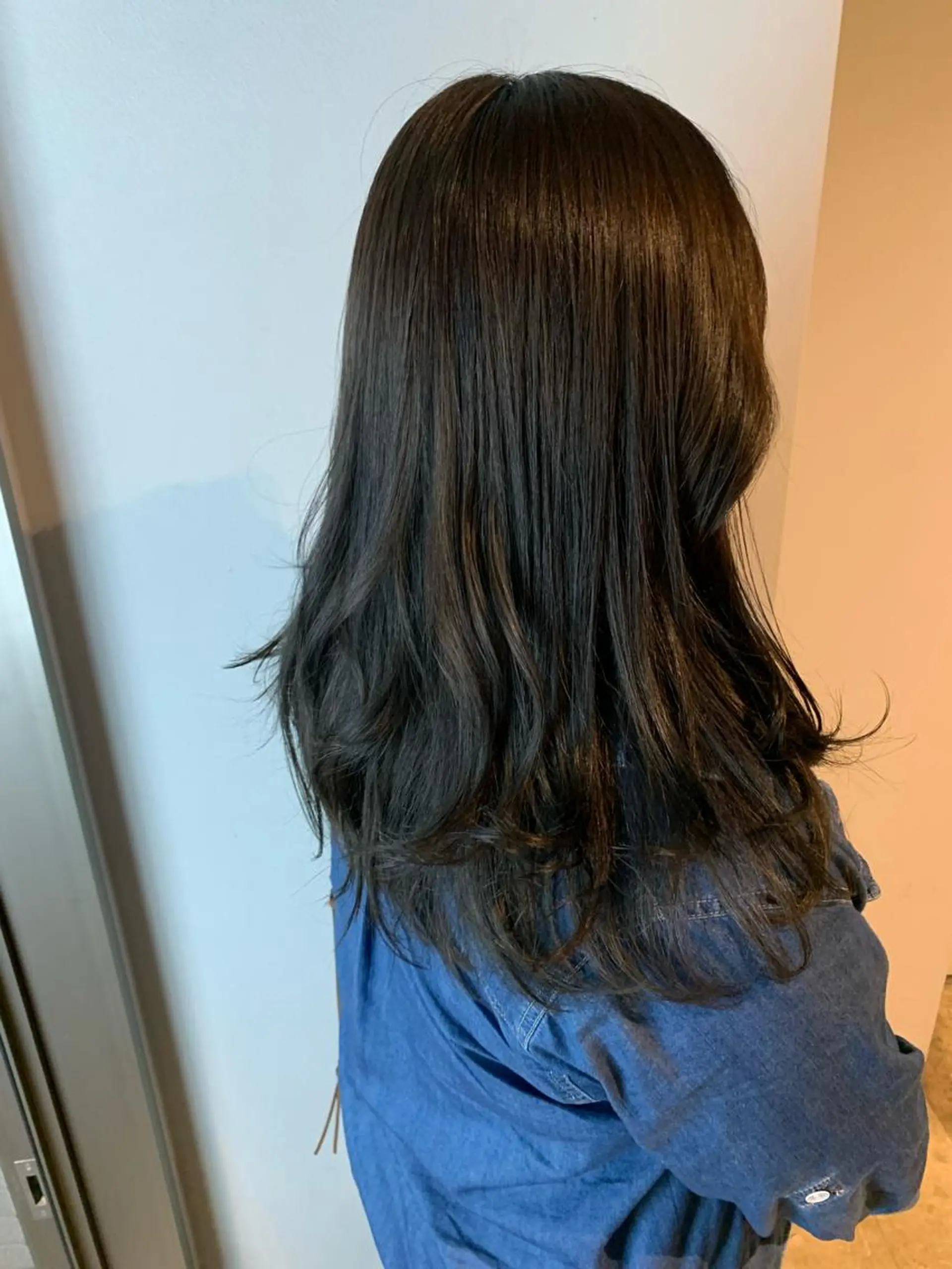 ロング うしだ かおるのヘアスタイル