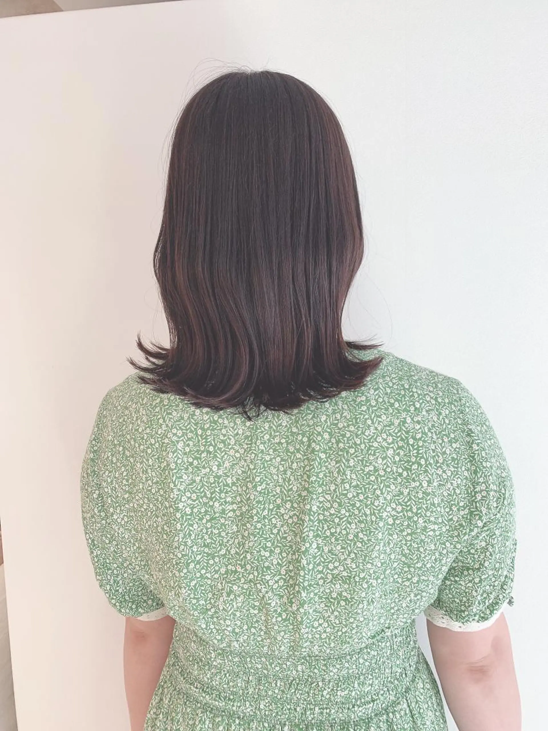 ミディアム カラー カット ヘアカラー なりたいが叶う ながしまじゅんきのヘアスタイル