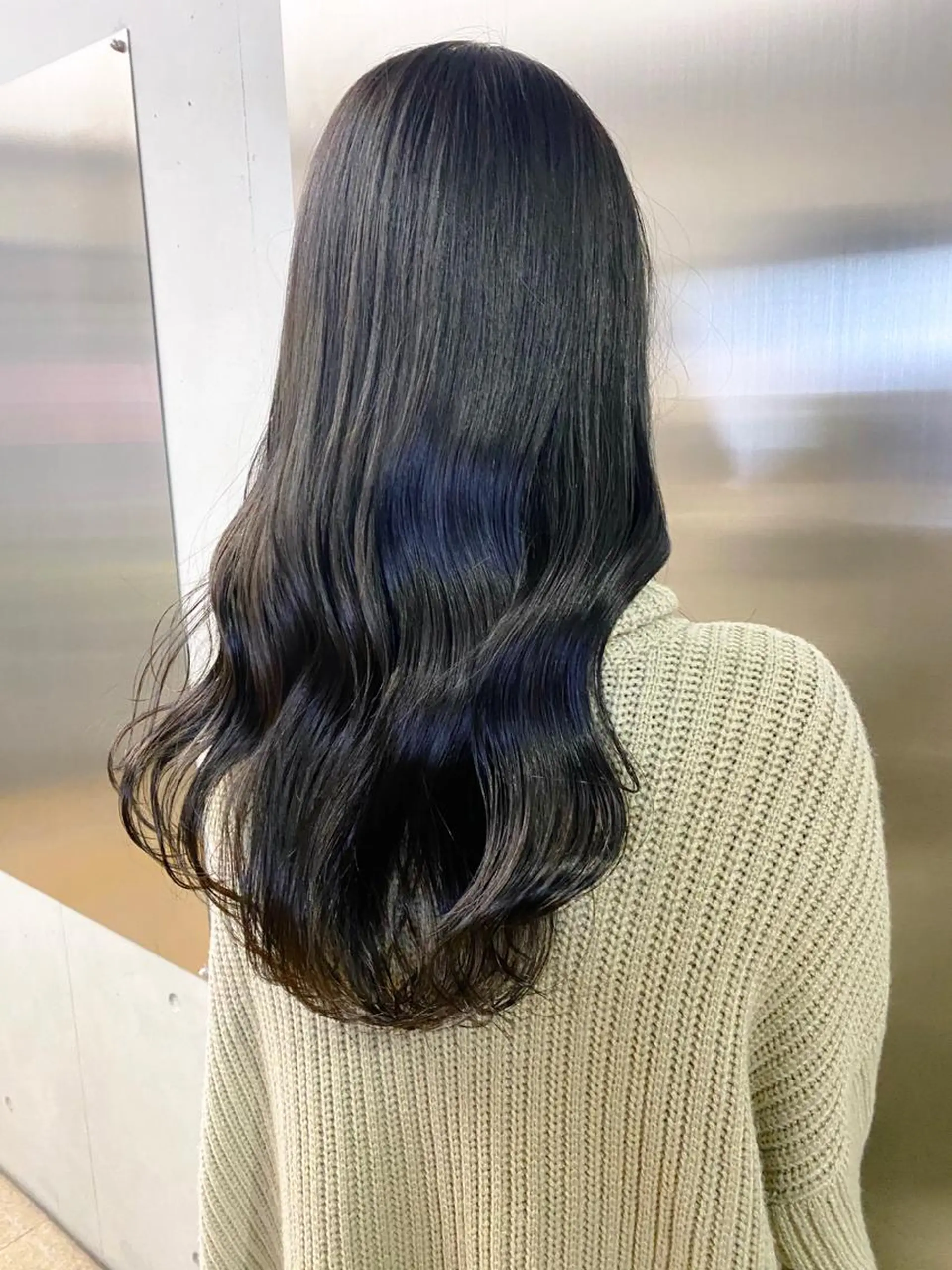 ロング カラー 🥣 hashi 🛋️のヘアスタイル