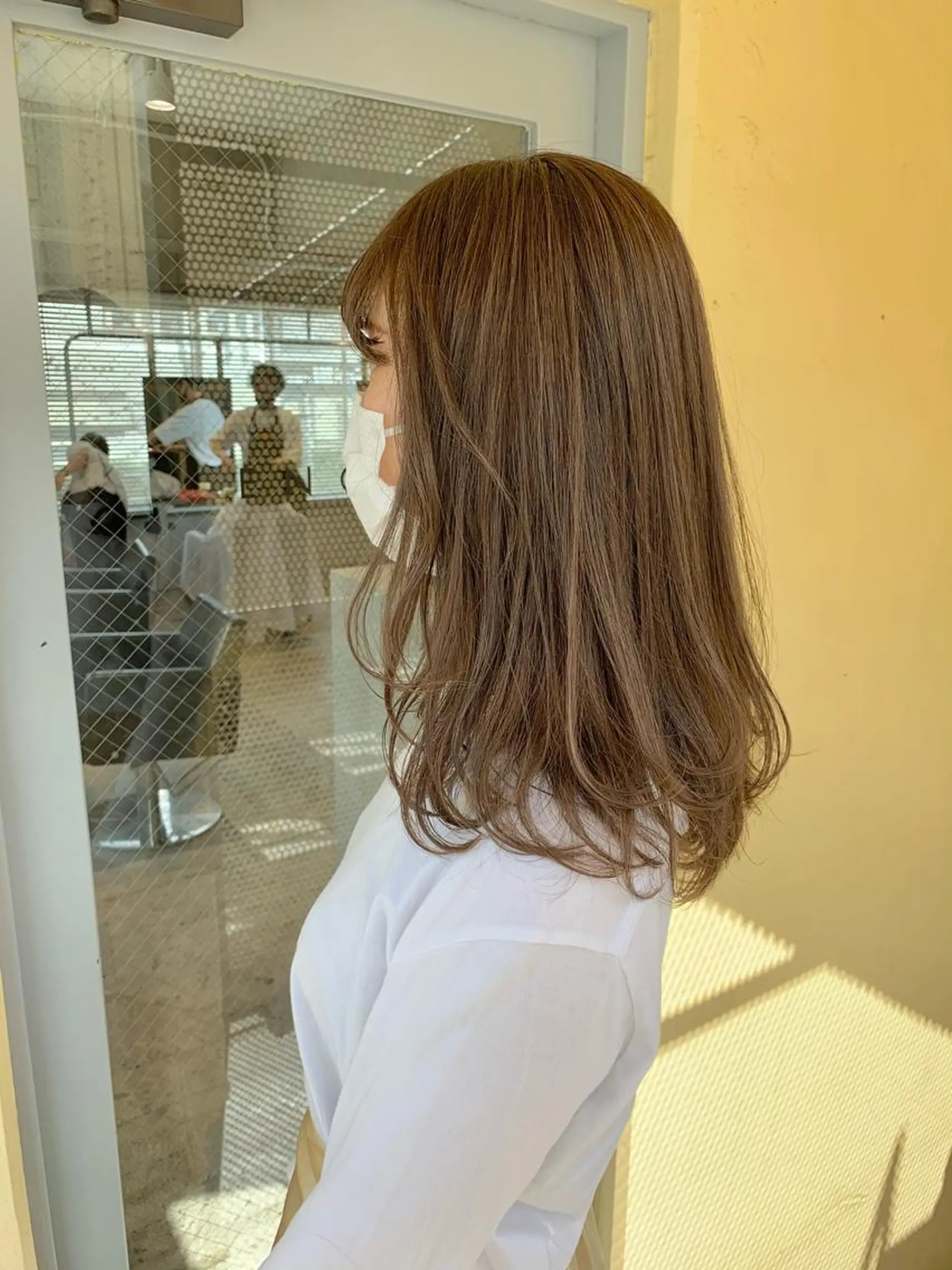 セミロング カラー 髪質改善period.所属・いしかわまい🎀 髪質改善特価サロンのヘアスタイル