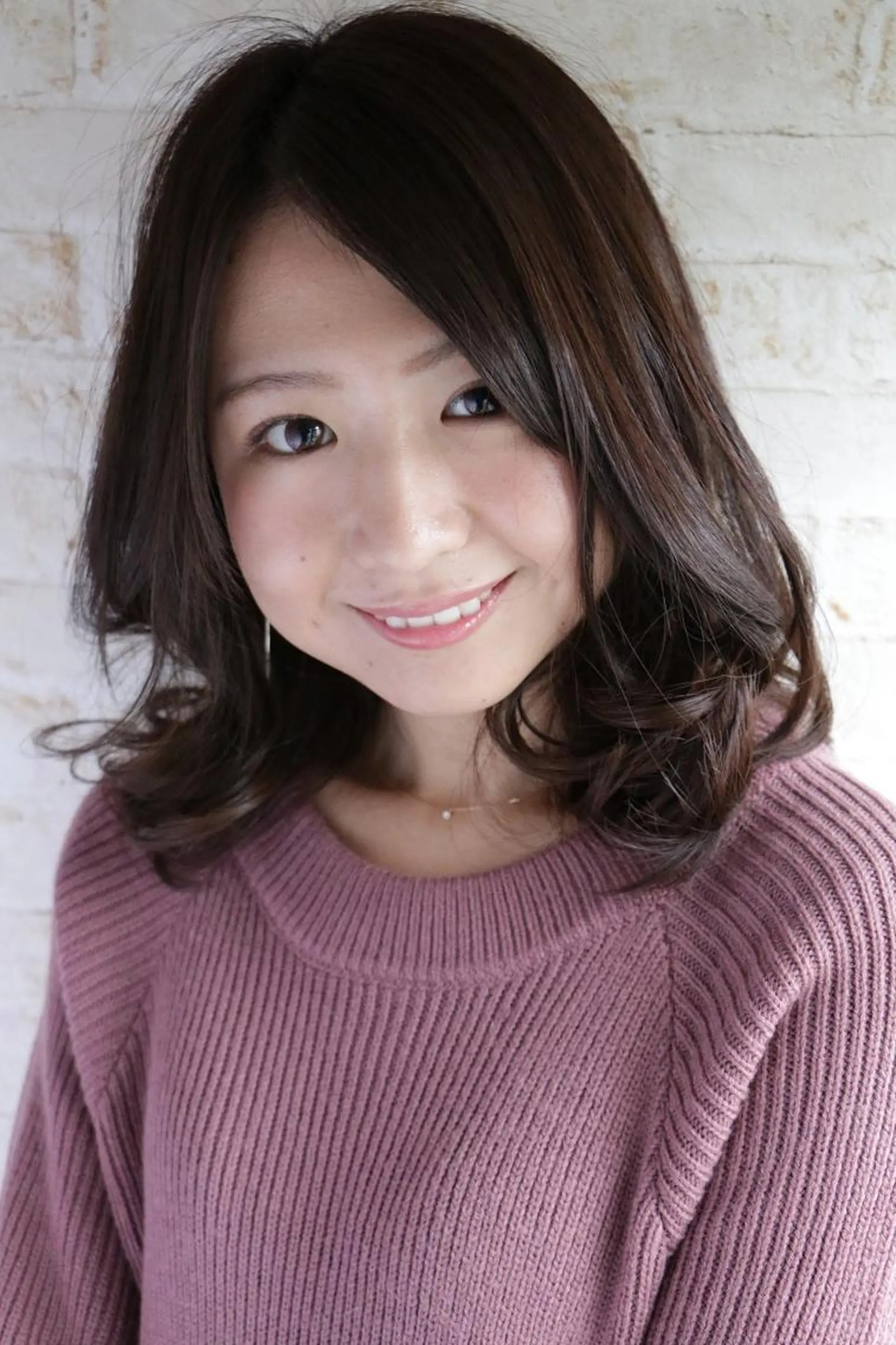 ミディアム 角 大輔のヘアスタイル