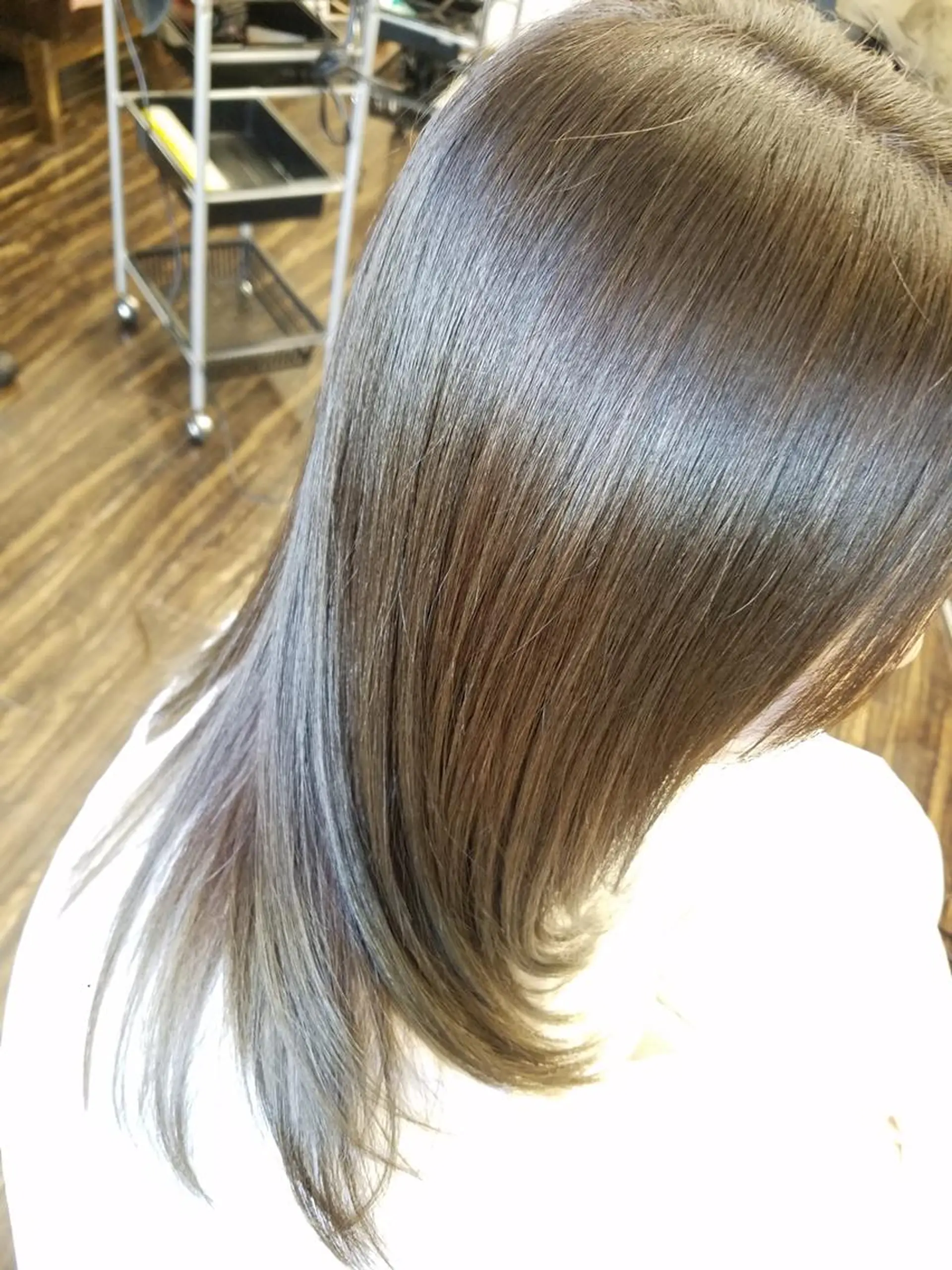 セミロング 髪質改善 大熊 智也のヘアスタイル