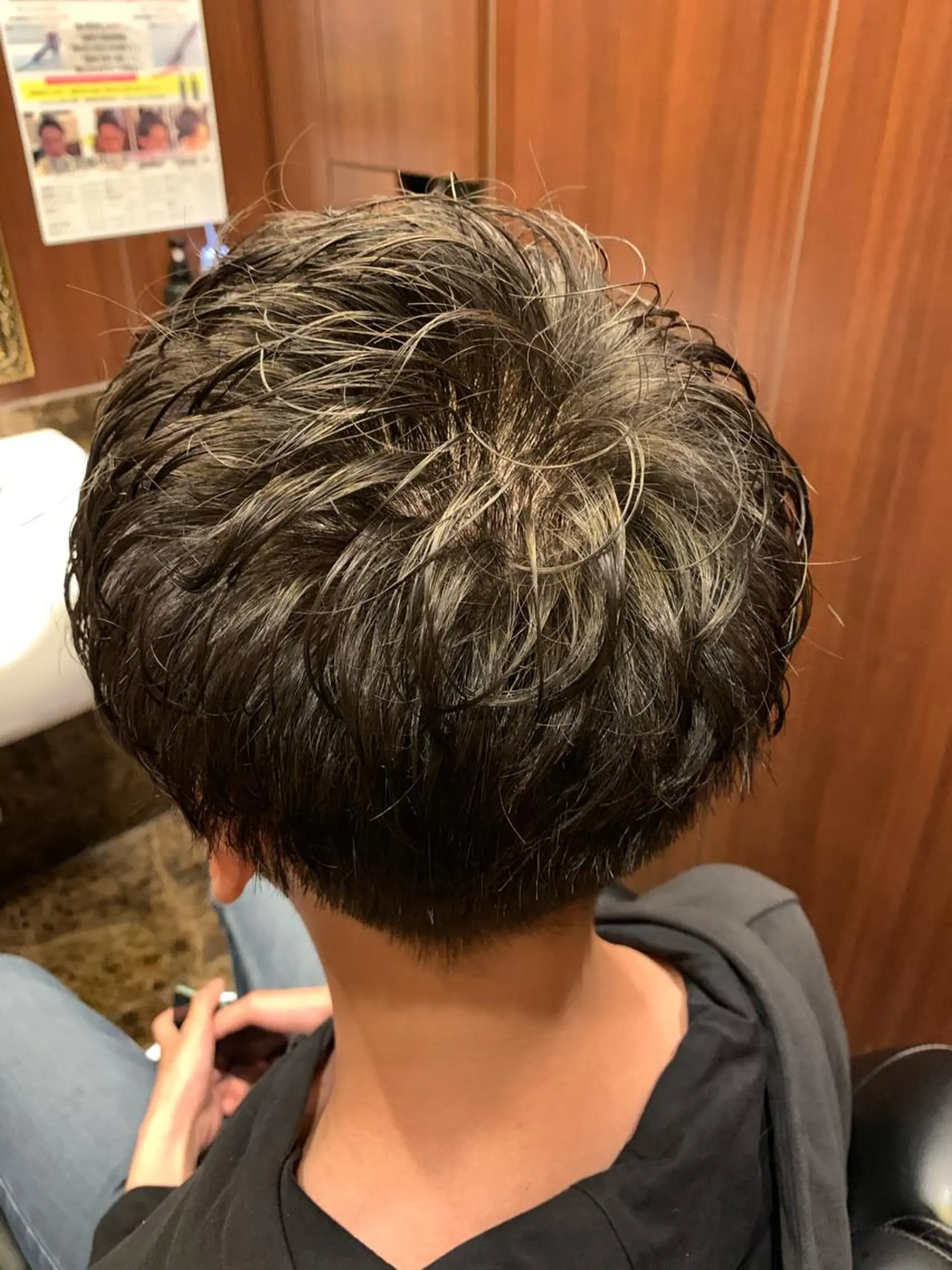 パーマ メンズ premium barber表参道所属・プレミアムバーバー 草野のヘアスタイル