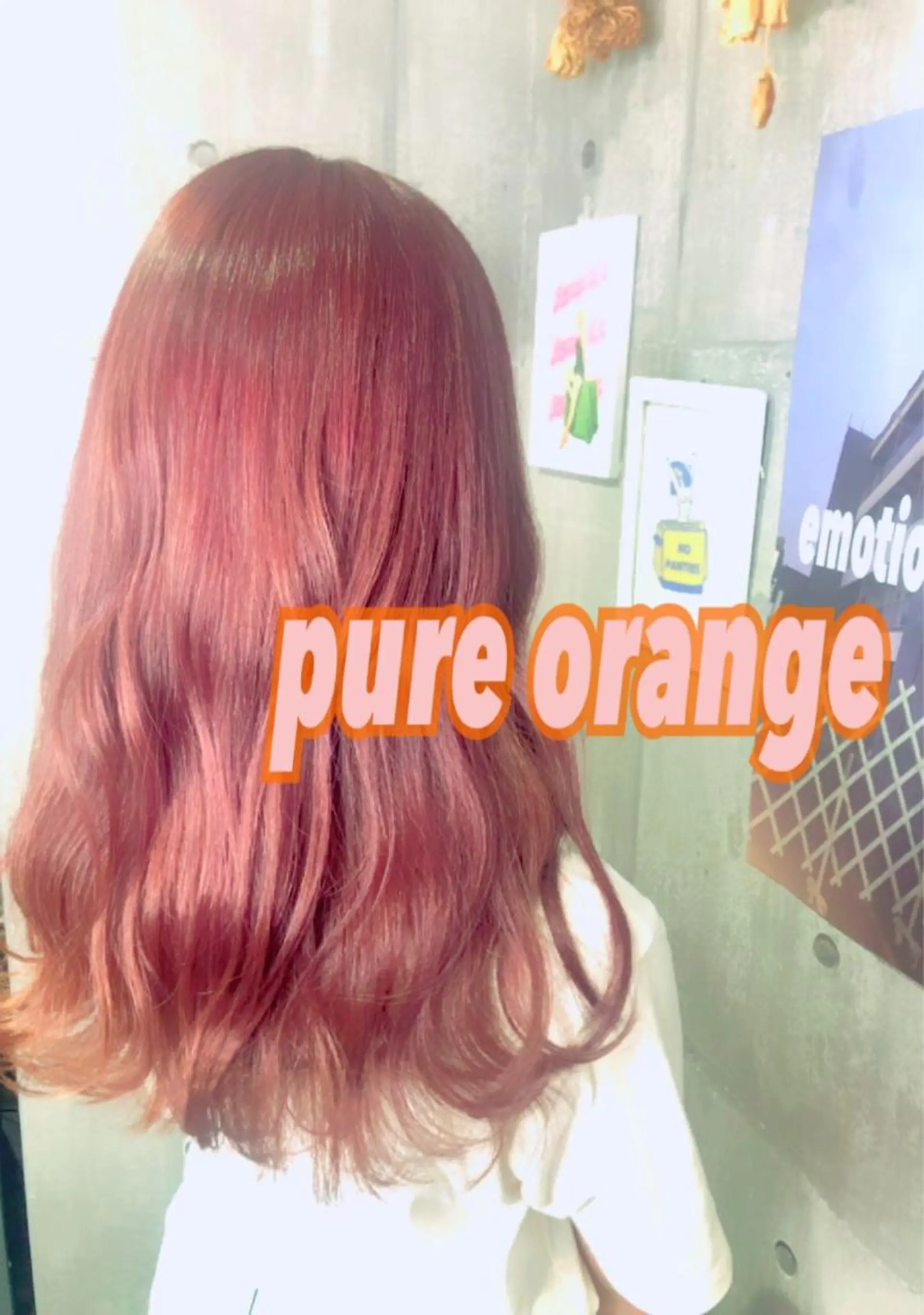 セミロング カラー SOY-KUFU高田馬場所属・似合わせ💓艶髪💓 暖色💗加藤あゆみのヘアスタイル