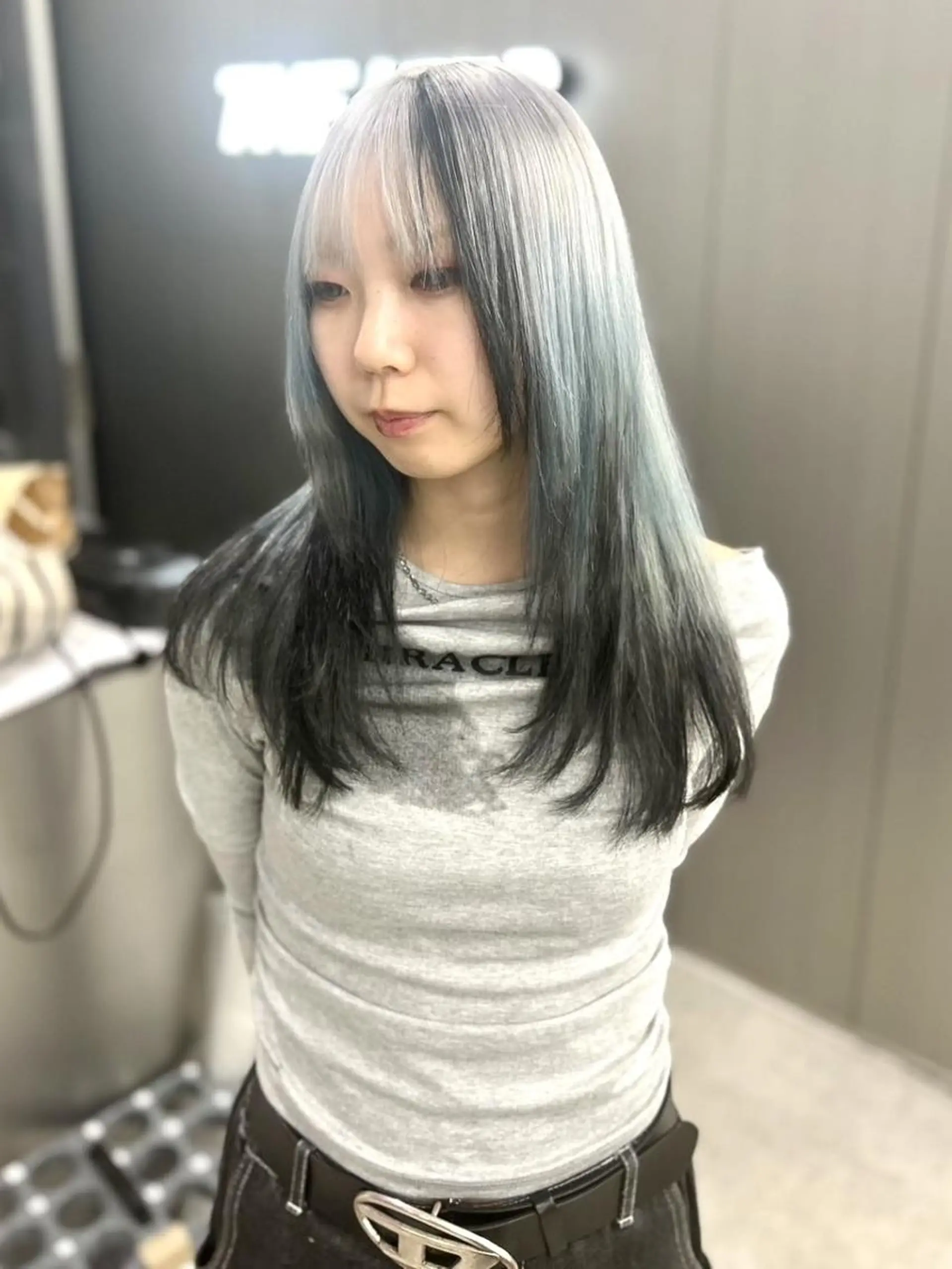 カラー ブリーチ ダブルカラー 💍大人デザイン /ハイトーン♡リクトのヘアスタイル