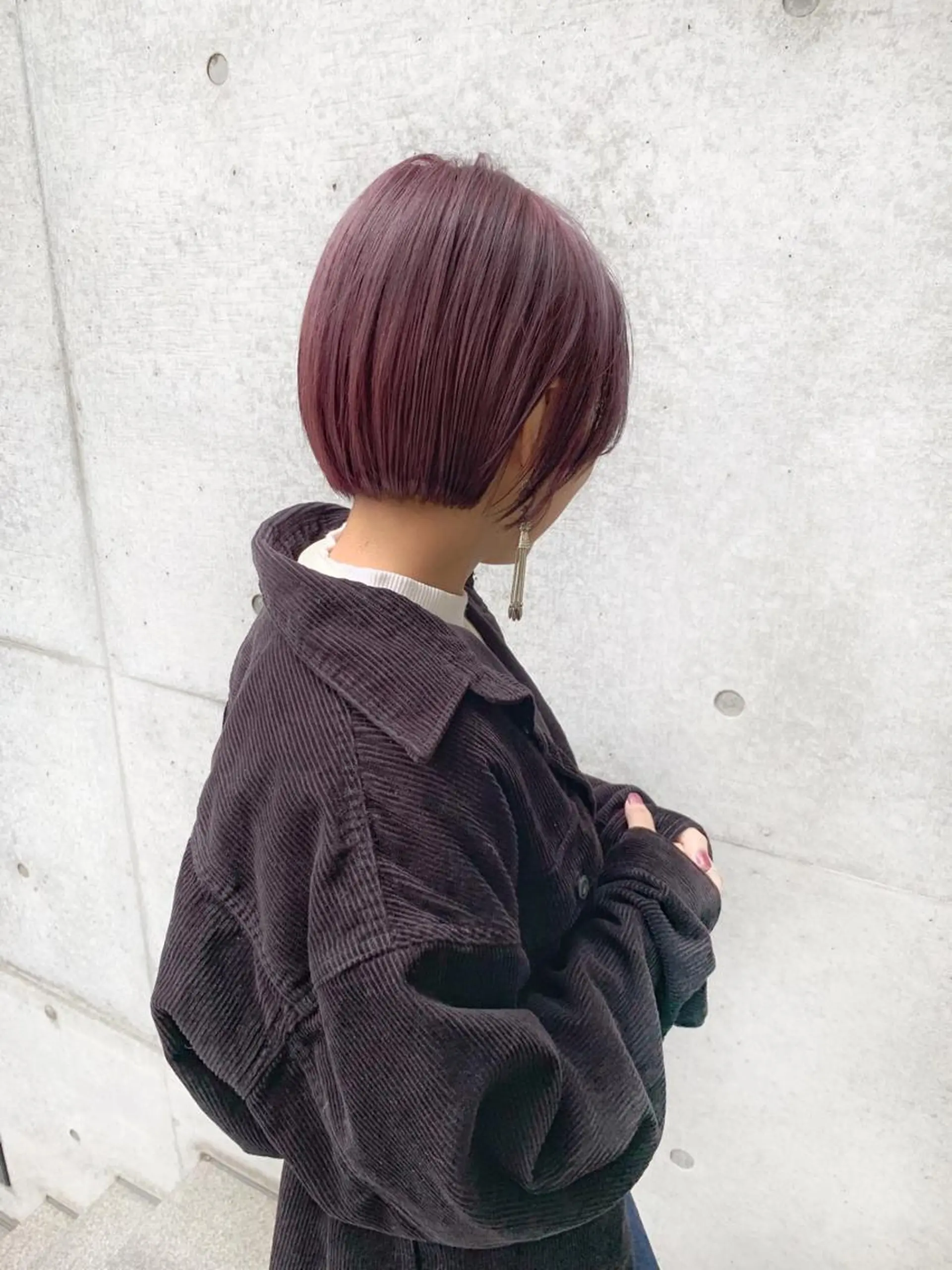 ショート カラー clomus所属・YUKA艶髪 🌸寛ぎ部屋のヘアスタイル