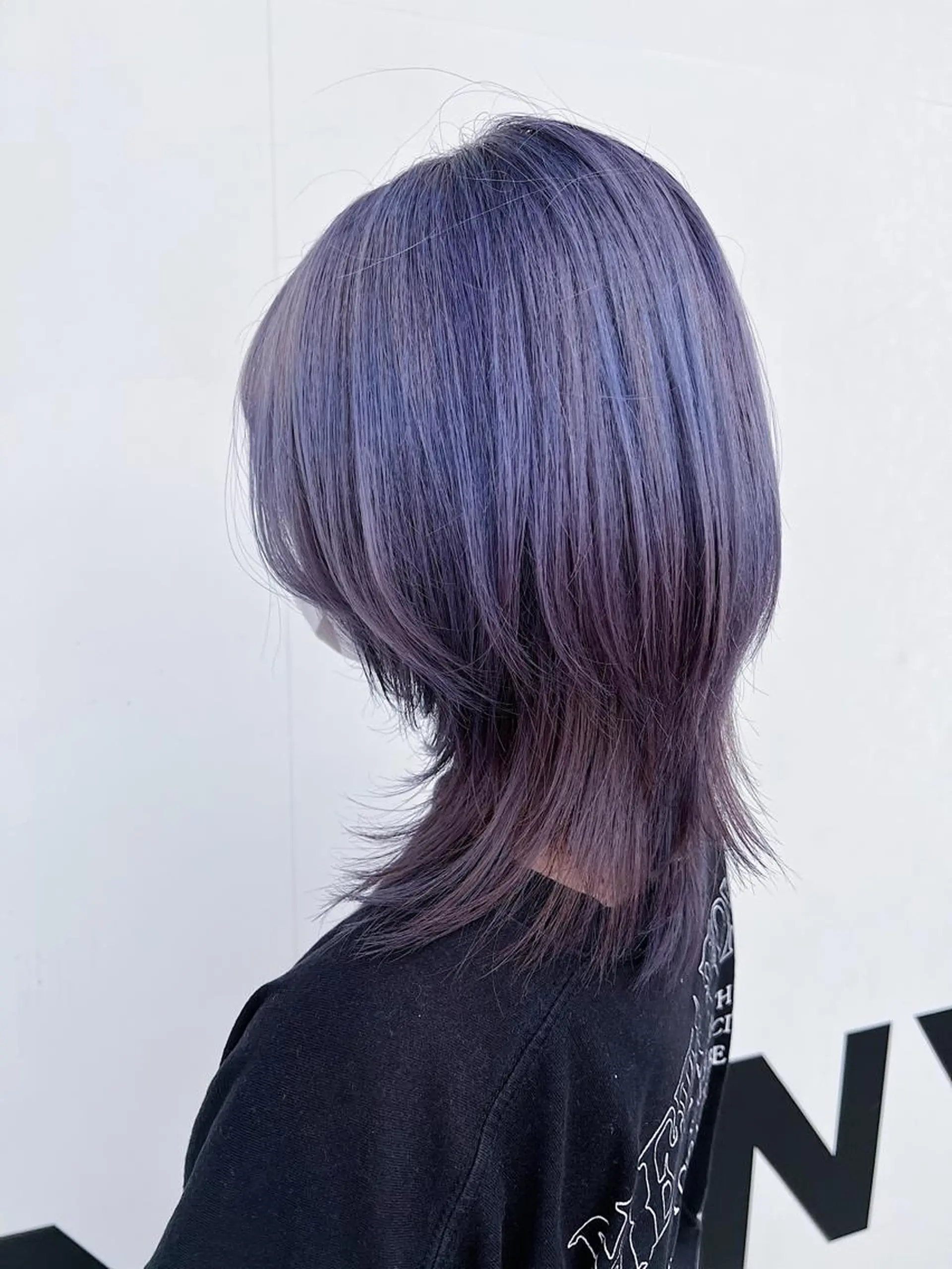 ミディアム 髪質改善 トリートメント ヘアカラー ブリーチカラー/ 岩破瑞希のヘアスタイル