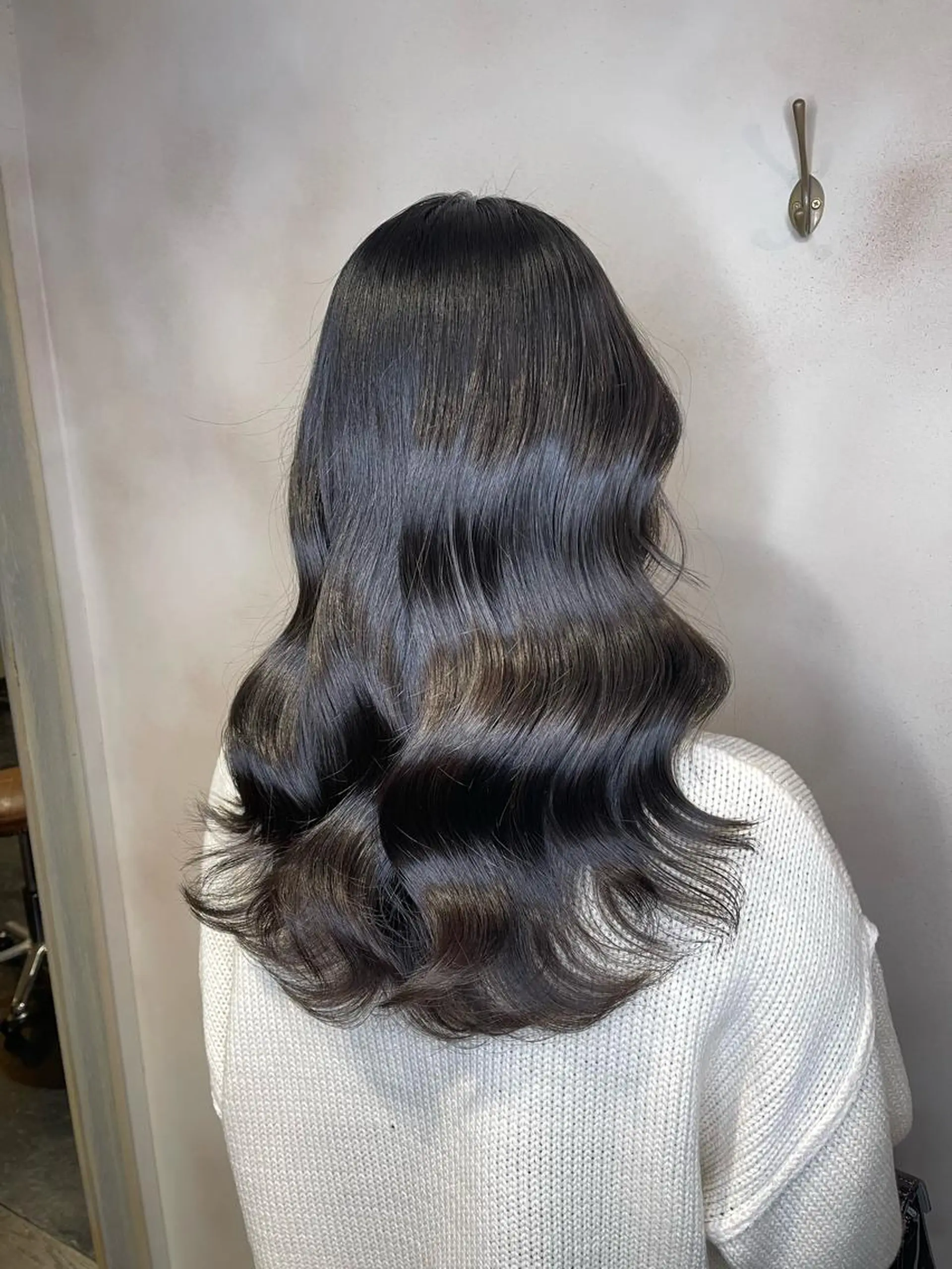 ロング カラー 泉 堅也のヘアスタイル