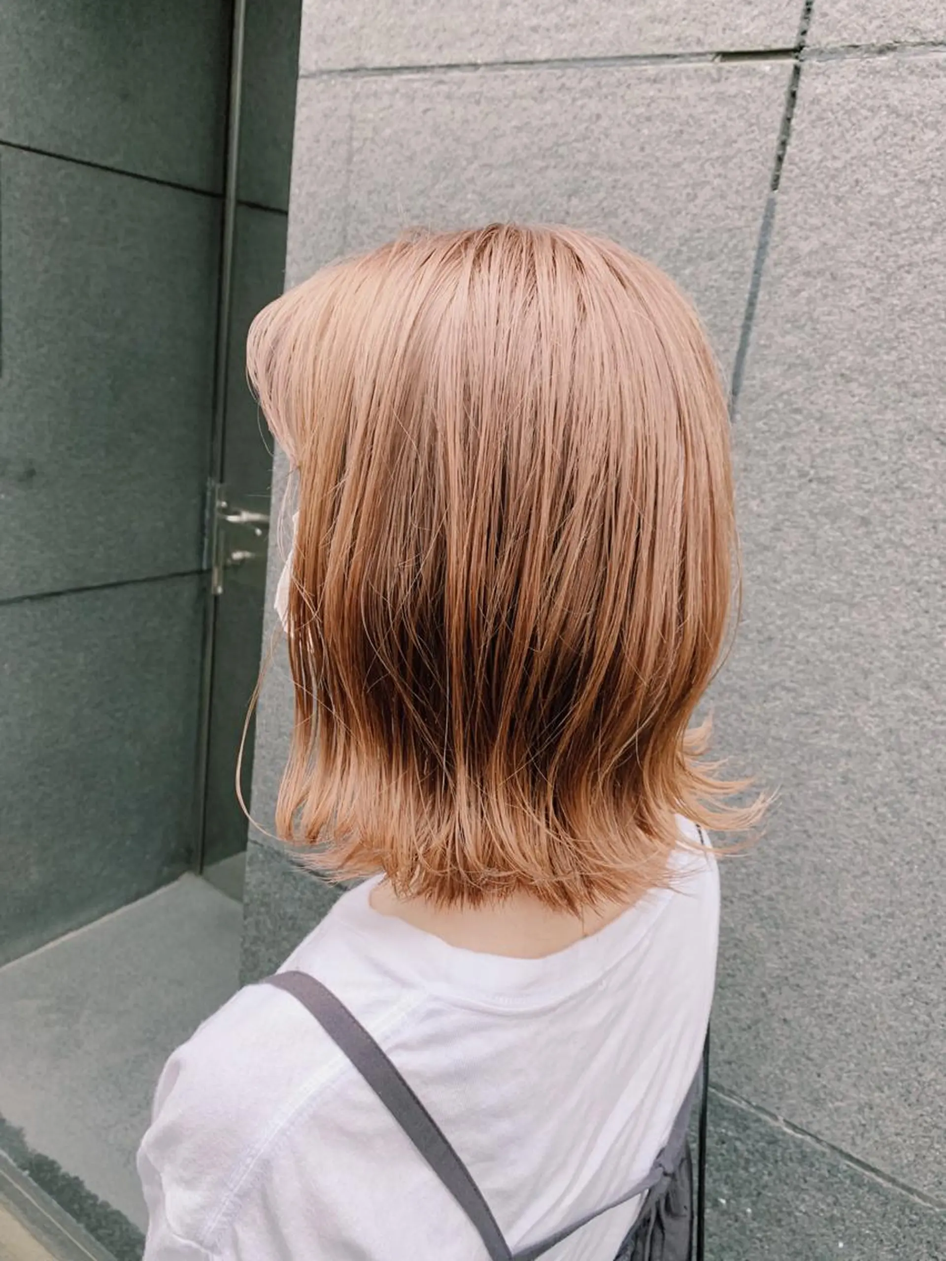 ミディアム カラー ベージュカラー tension 【テンション】のヘアスタイル